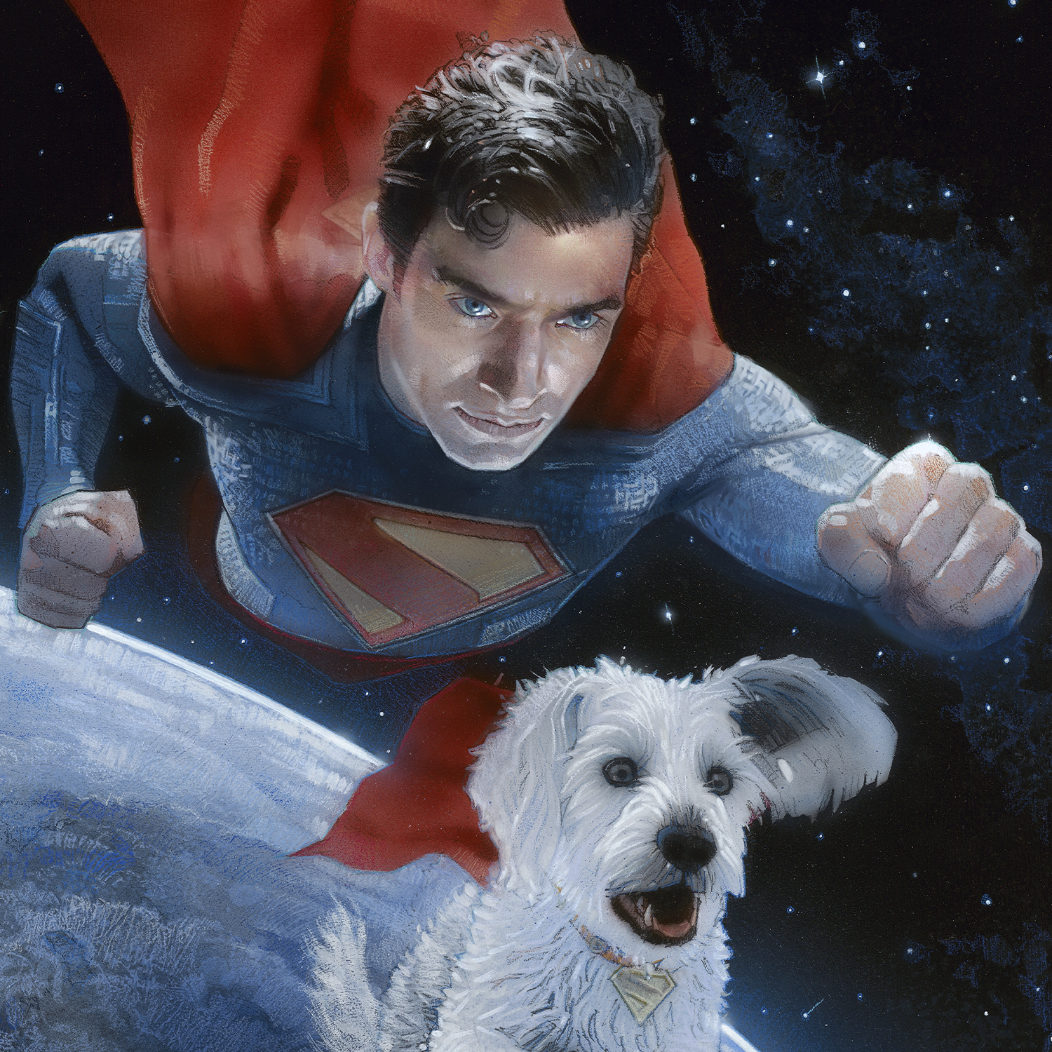 DC Comics Superman™ and Krypto™ Movie Poster  Exclusive Edition View 3