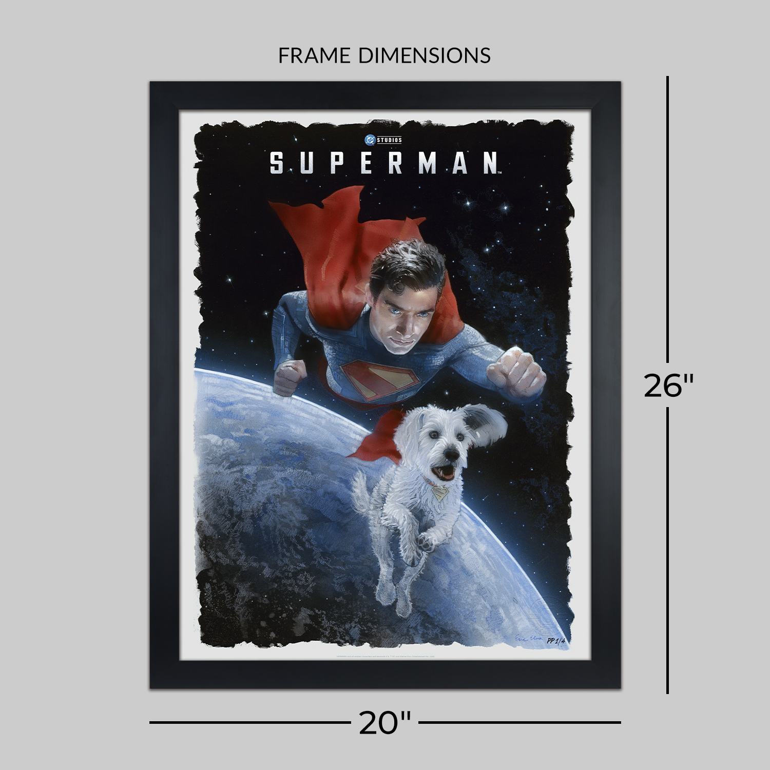 DC Comics Superman™ and Krypto™ Movie Poster  Exclusive Edition View 2