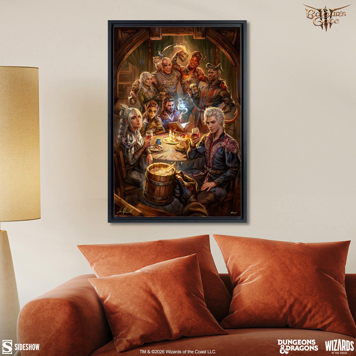 Baldur's Gate Baldur's Gate III: The Elfsong Tavern Art Print  Exclusive Edition View 1