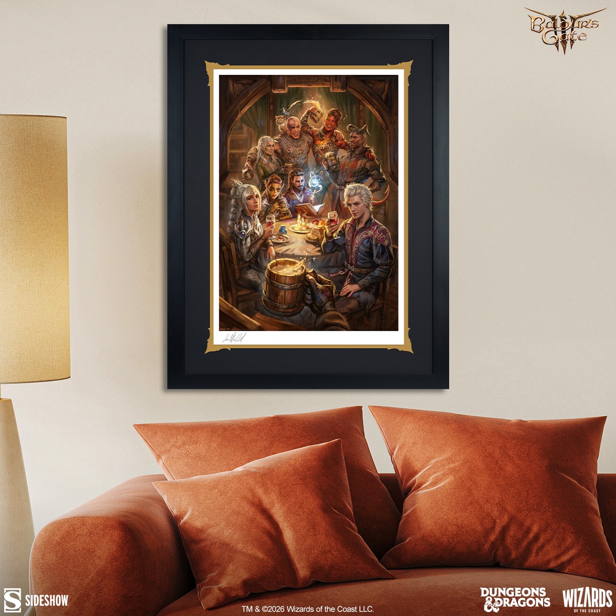 Baldur's Gate Baldur's Gate III: The Elfsong Tavern Art Print  Exclusive Edition View 1