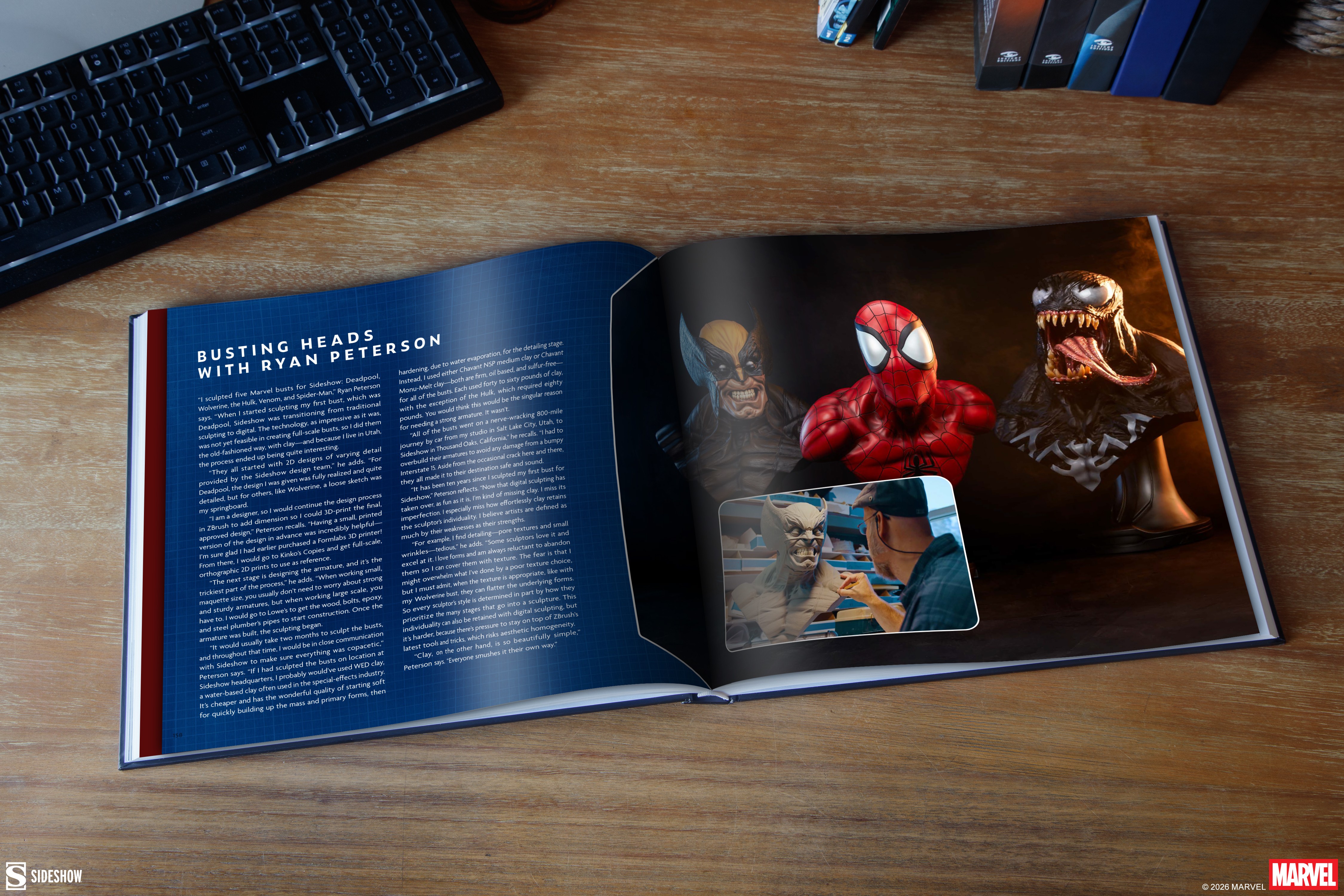Marvel Marvel: Collecting the Universe: The Art of Sideshow Book  (Prototype Shown) View 2