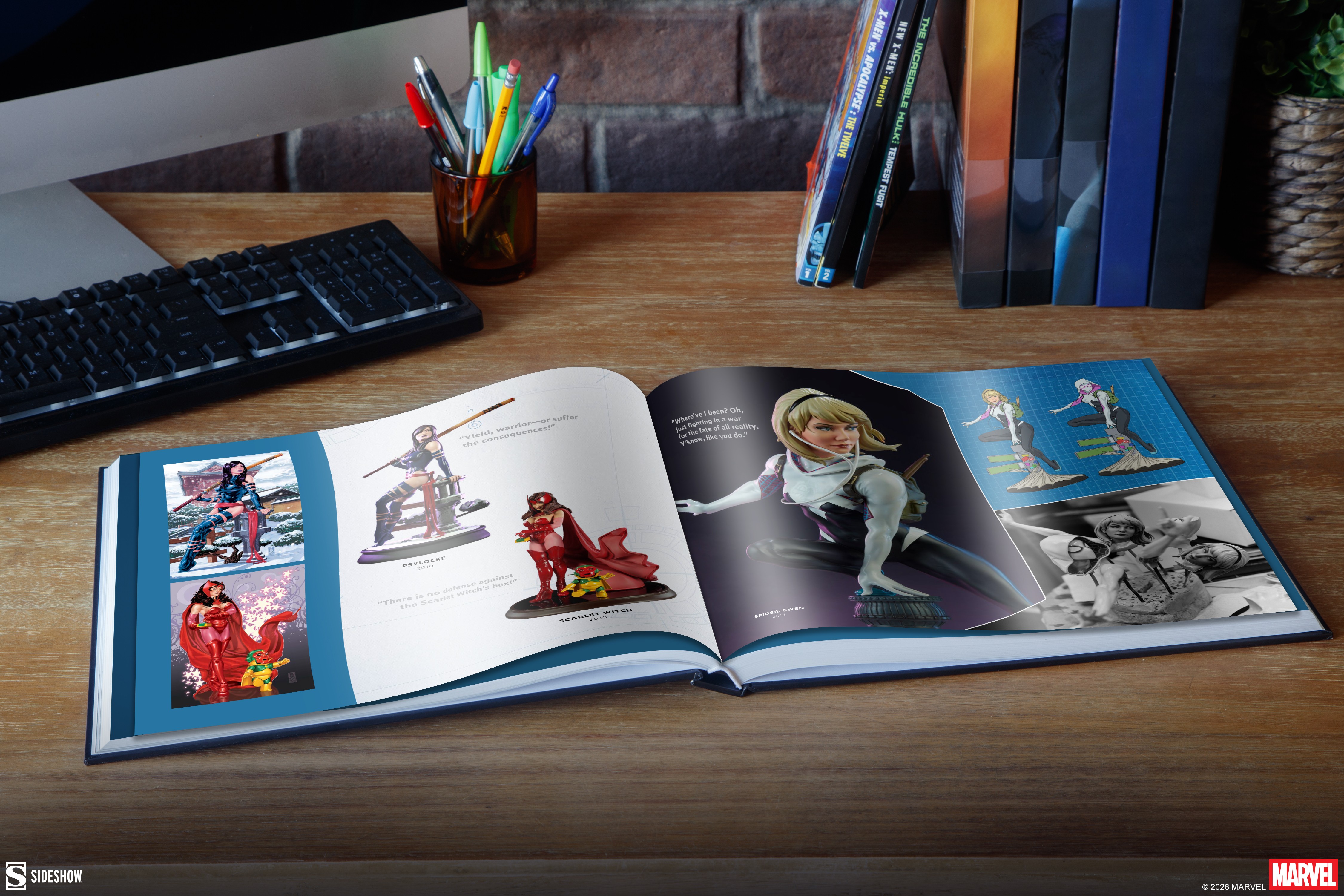 Marvel Marvel: Collecting the Universe: The Art of Sideshow Book  (Prototype Shown) View 3