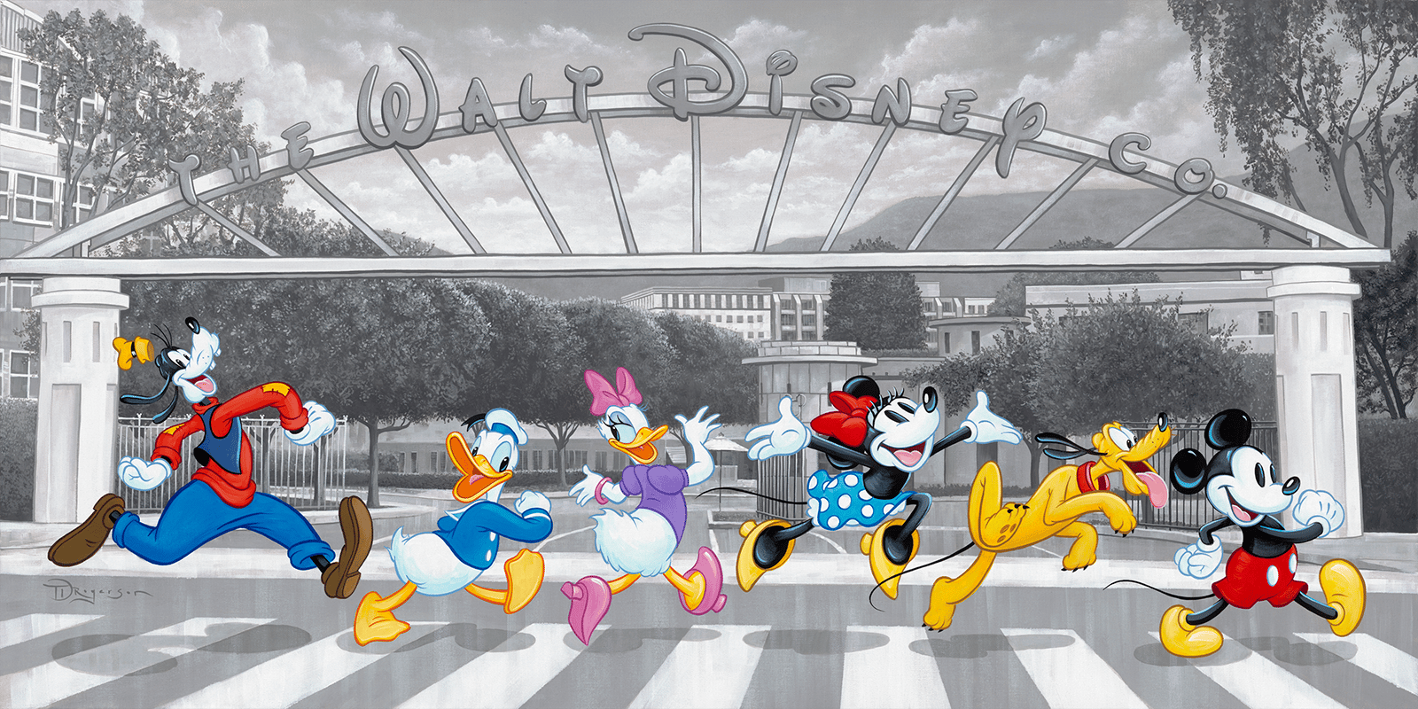 Disney Studio Crossing Art Print  View 6