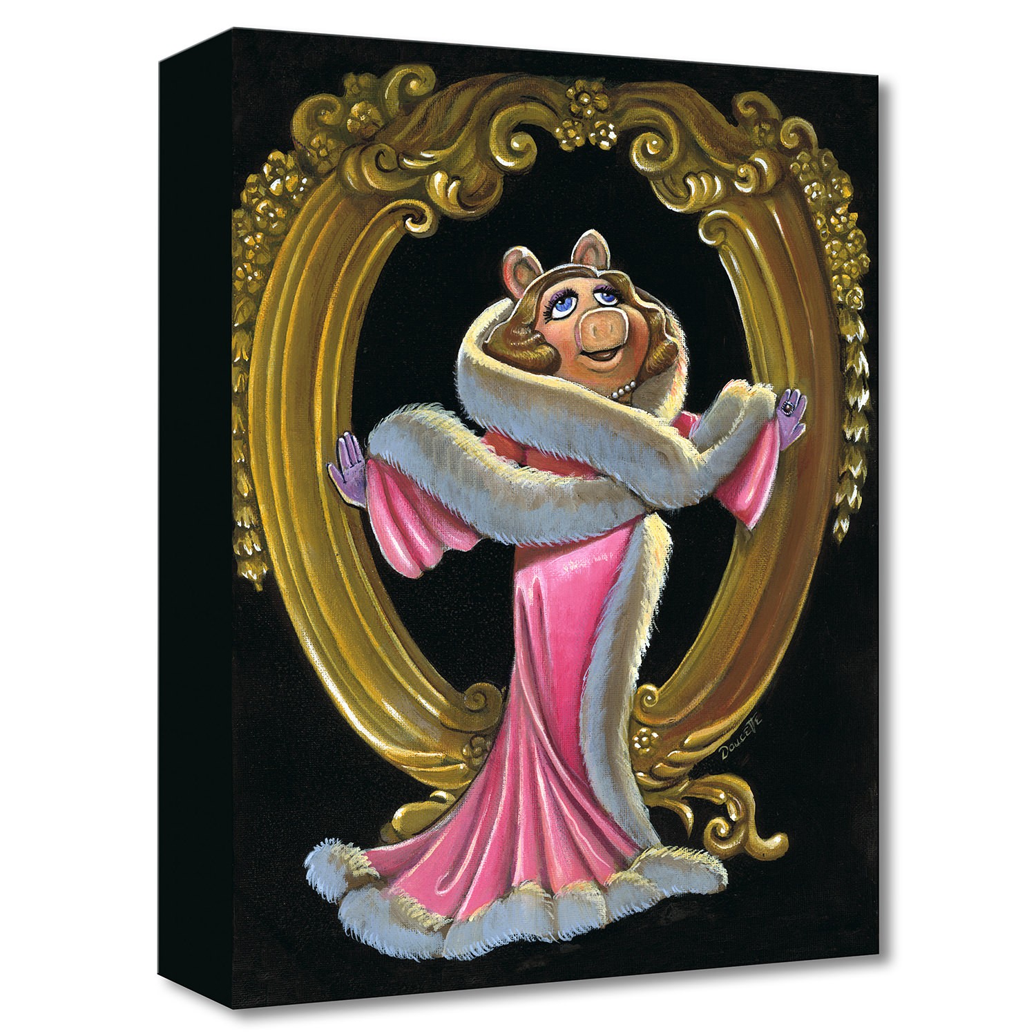 Disney Glam Miss Piggy Art Print  View 3