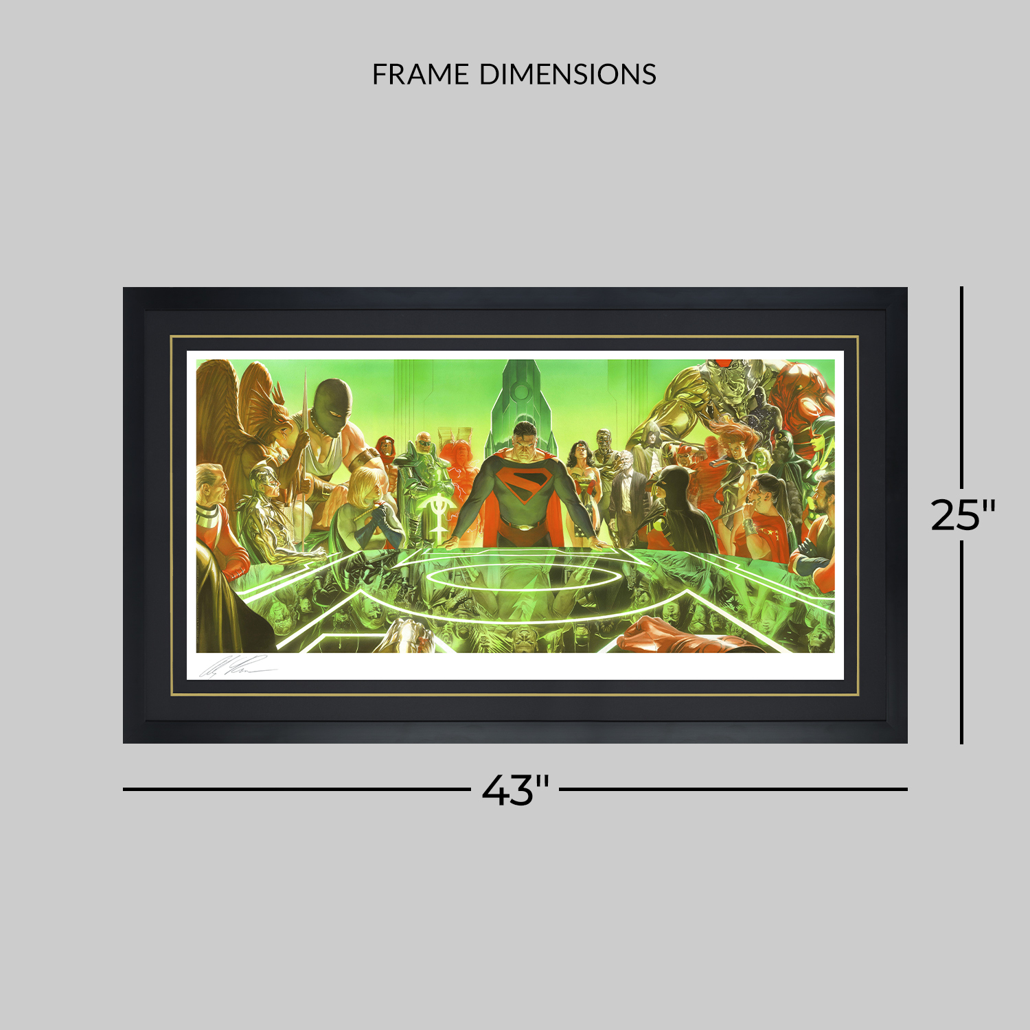 DC Comics Kingdom Come: War Room Art Print  View 2