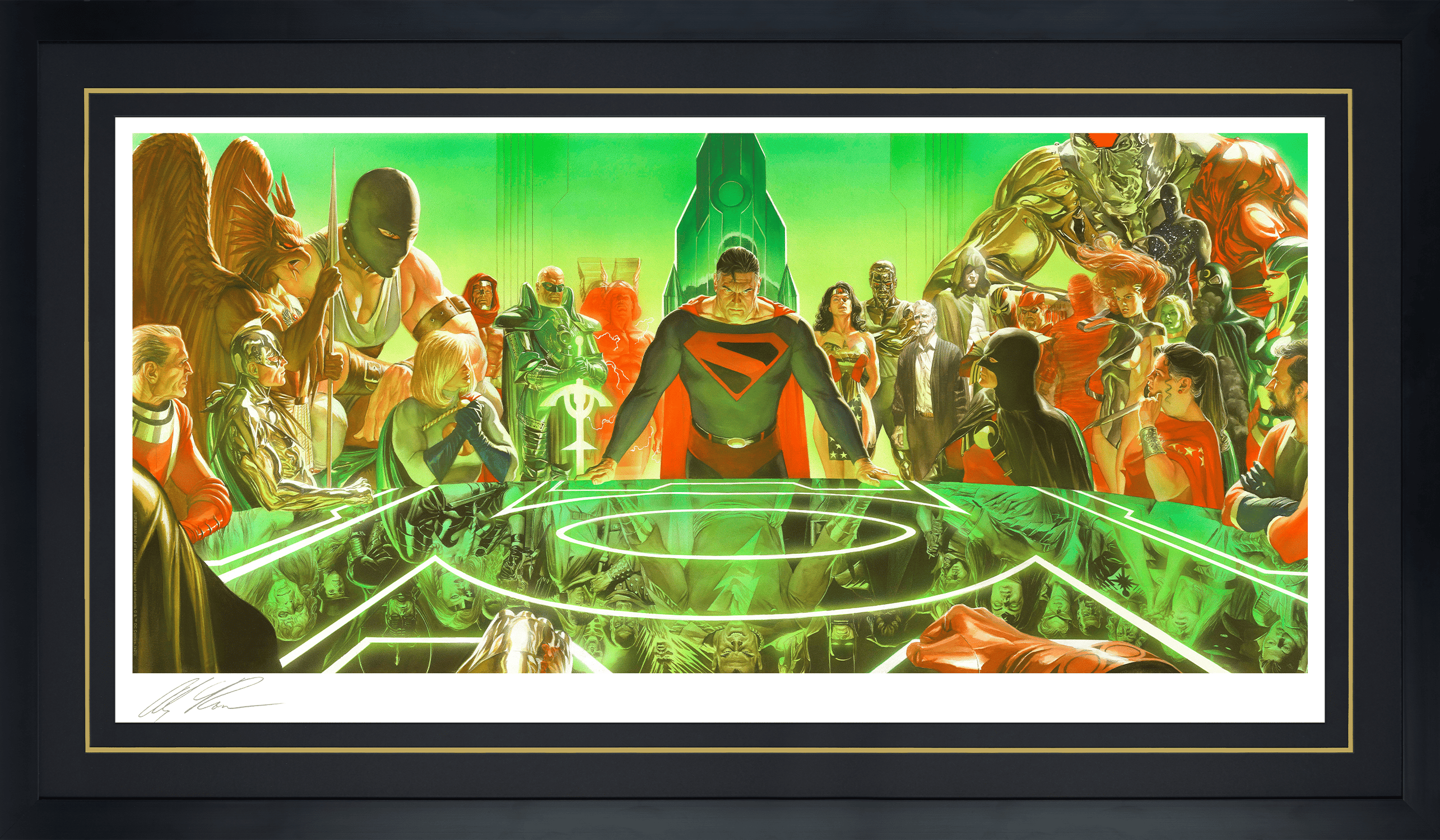 DC Comics Kingdom Come: War Room Art Print  View 5
