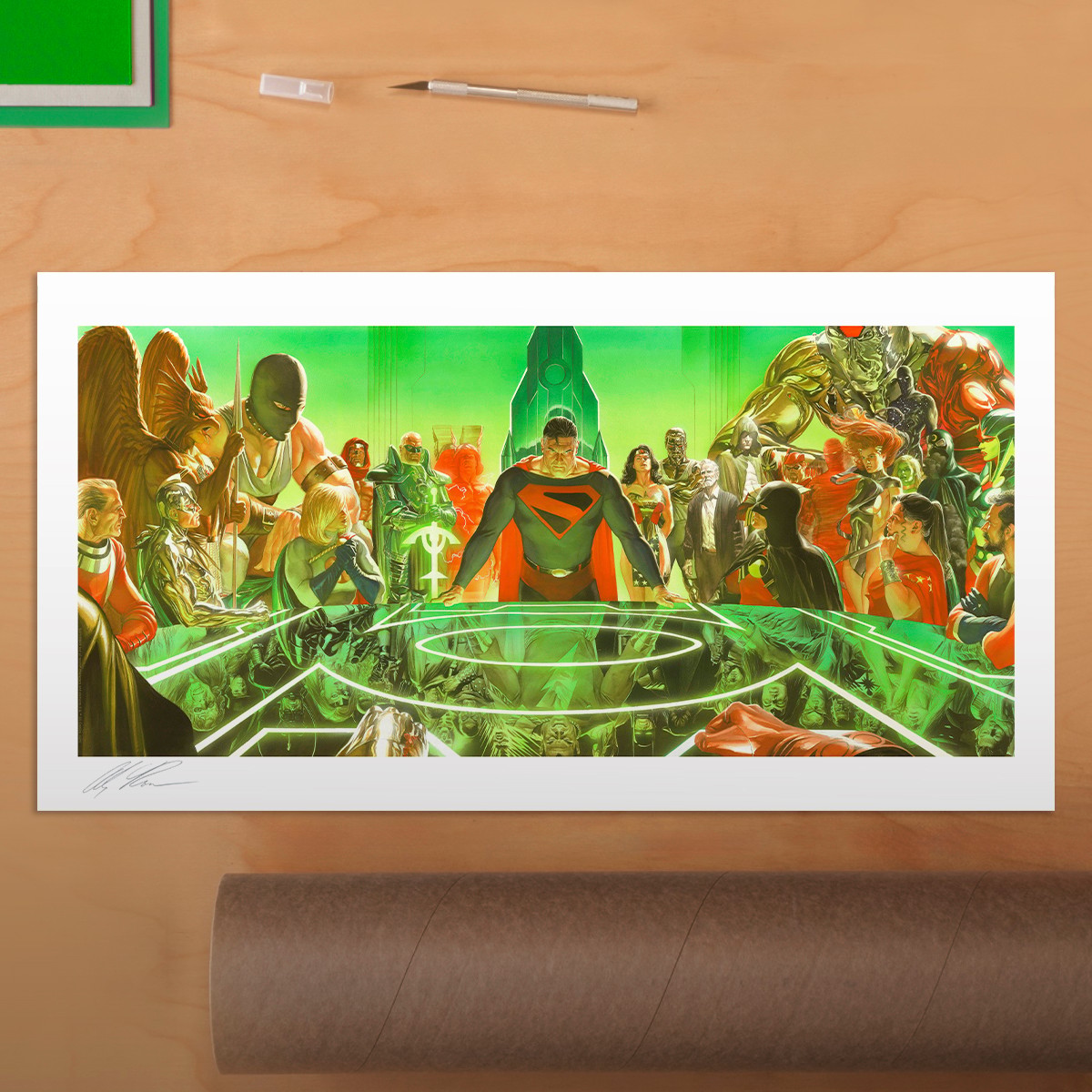 DC Comics Kingdom Come: War Room Art Print  View 1