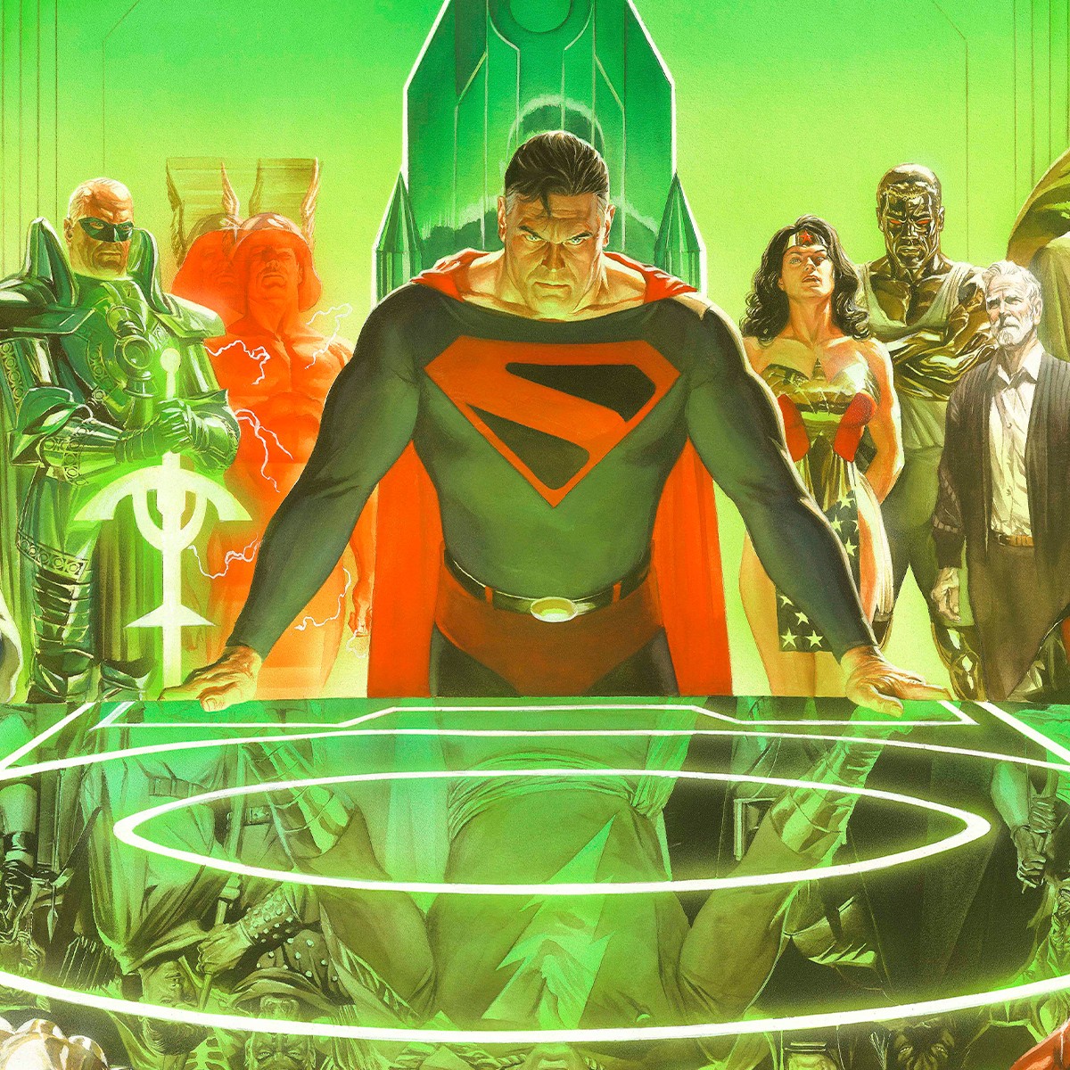 DC Comics Kingdom Come: War Room Art Print  View 3
