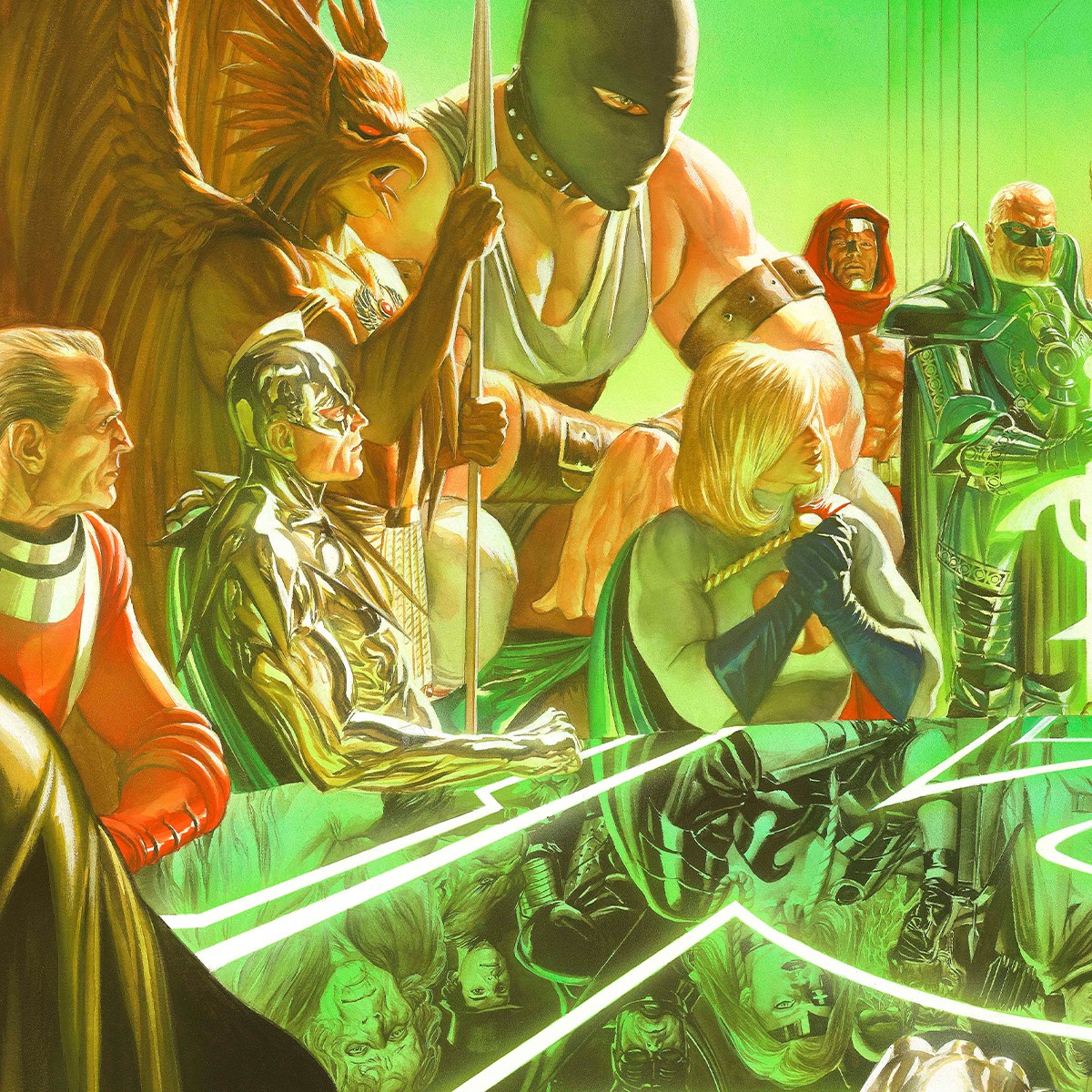 DC Comics Kingdom Come: War Room Art Print  View 4