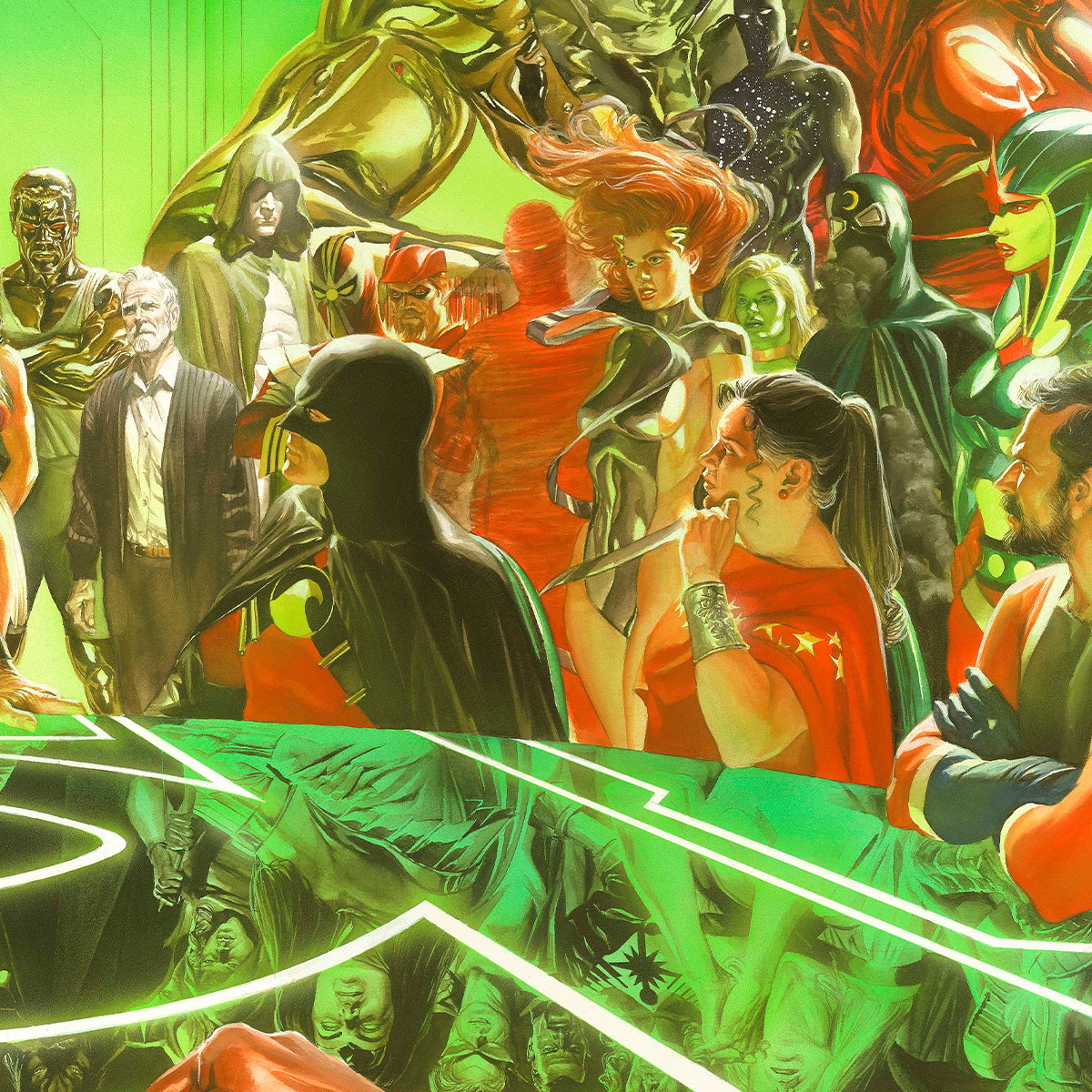 DC Comics Kingdom Come: War Room Art Print  View 5