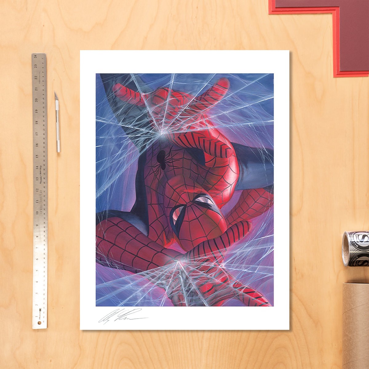 Marvel Marvelocity: Spider-Man Art Print  View 1