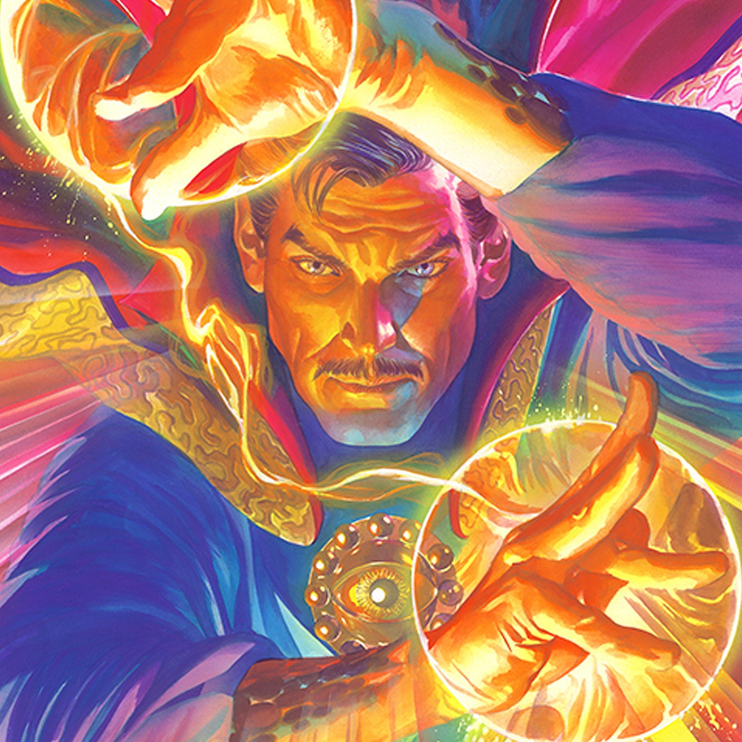 Marvelocity: Doctor Strange Fine Art Print by Alex Ross | Sideshow ...