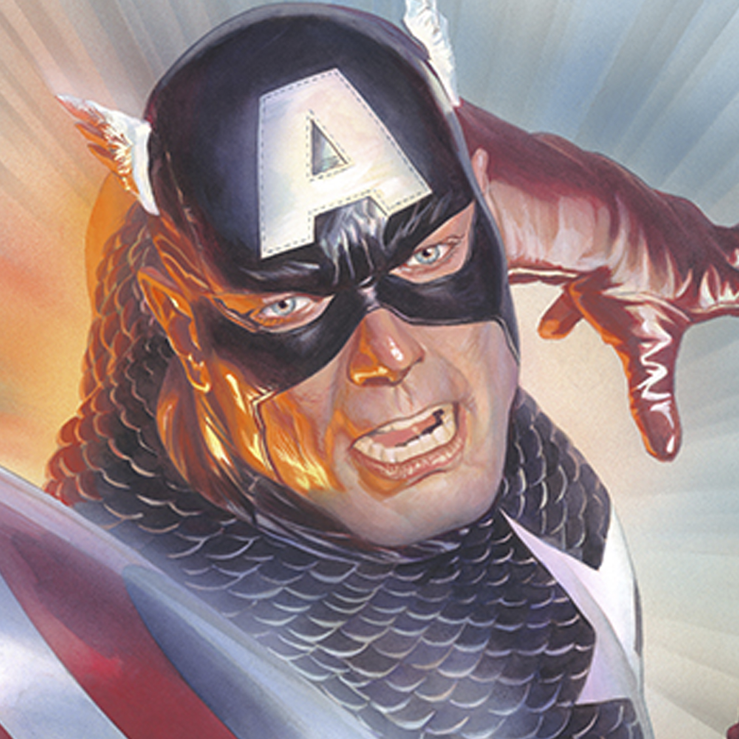 Marvel Marvelocity: Captain America Art Print  View 3
