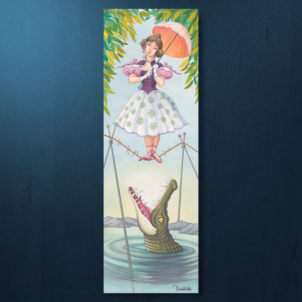 Disney Stretching Portrait: The Tightrope Walker Art Print  View 1