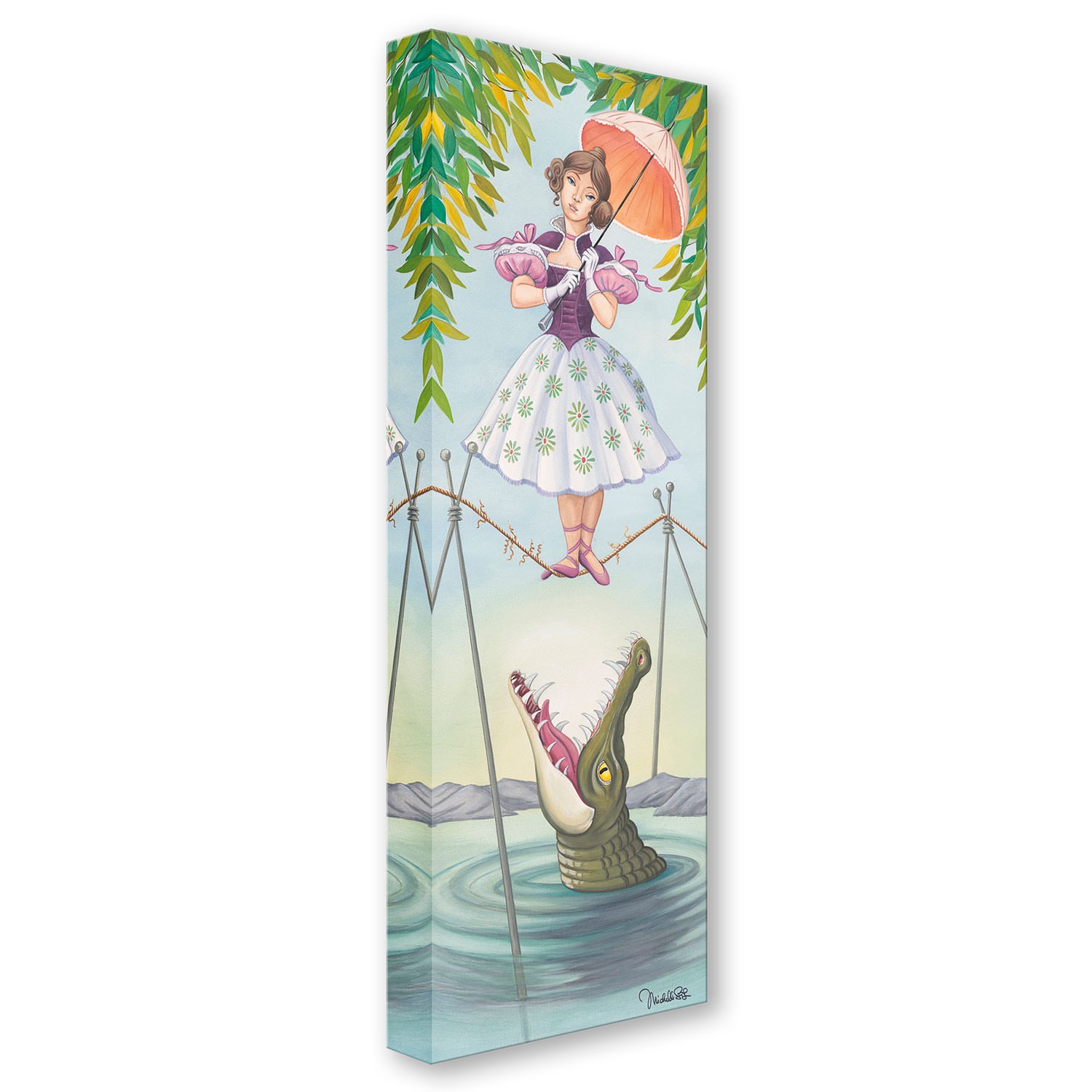 Disney Stretching Portrait: The Tightrope Walker Art Print  View 3