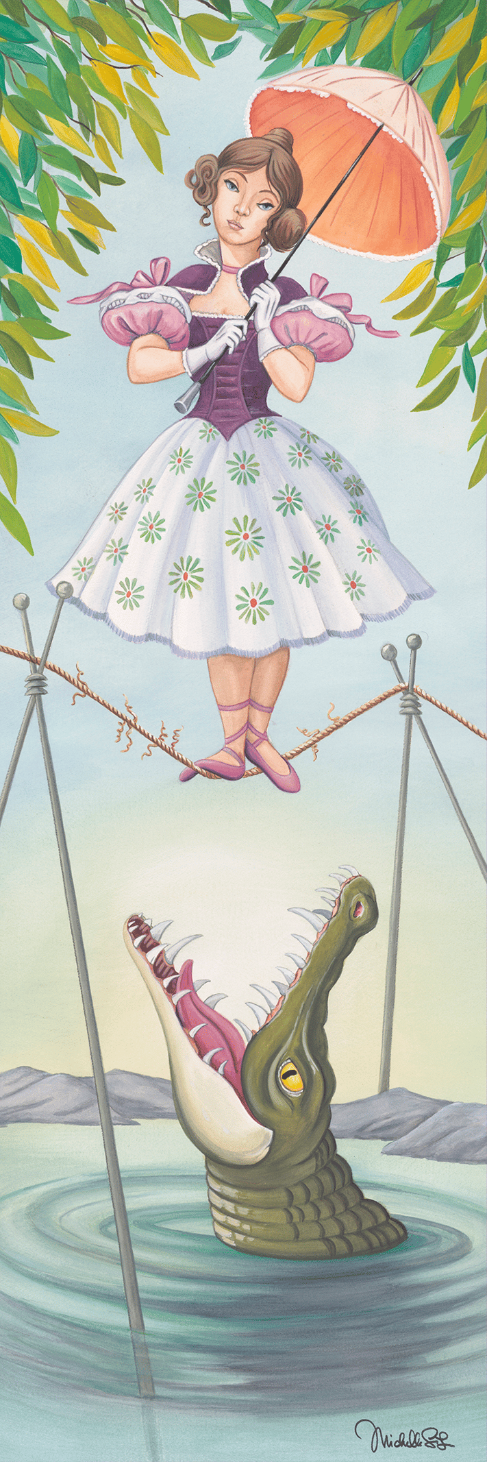 Disney Stretching Portrait: The Tightrope Walker Art Print  View 6