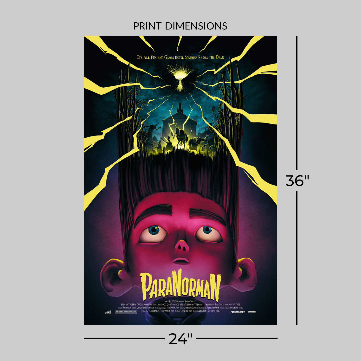 ParaNorman ParaNorman Movie Poster  View 2