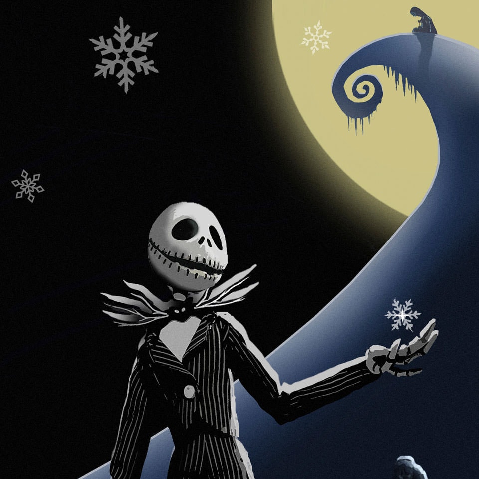 Disney Moonlit Christmas Art Print  View 4