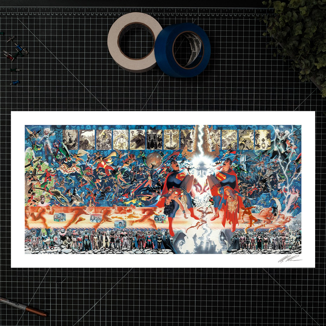 Crisis Fine Art Print by Alex Ross | Sideshow Collectibles