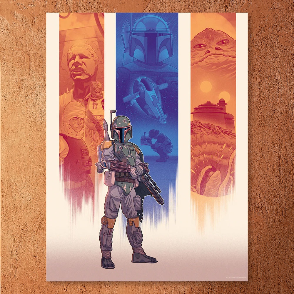 Star Wars Hunter for Hire Art Print  View 1
