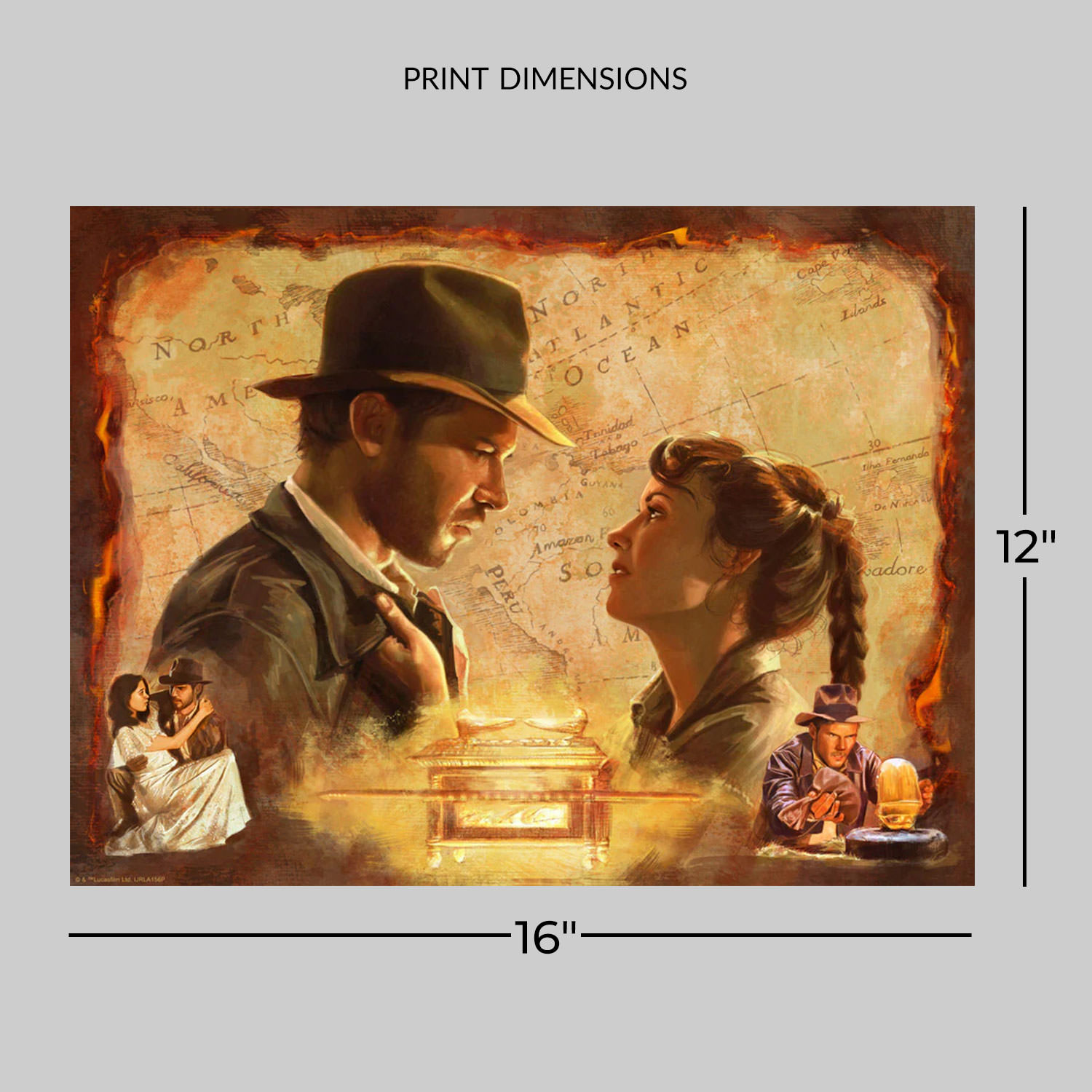 Indiana Jones Where Doesn't It Hurt? Art Print  View 2