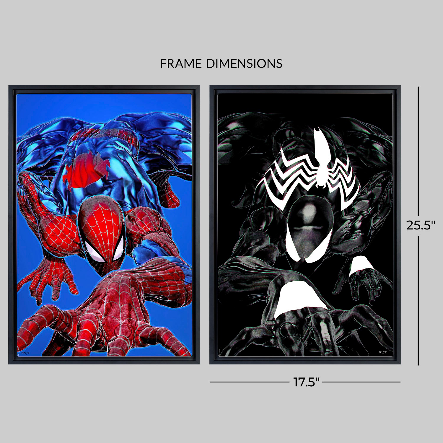 Marvel Spider-Man ’94 Fine Art Print Deluxe Set Art Print  Exclusive Edition View 2