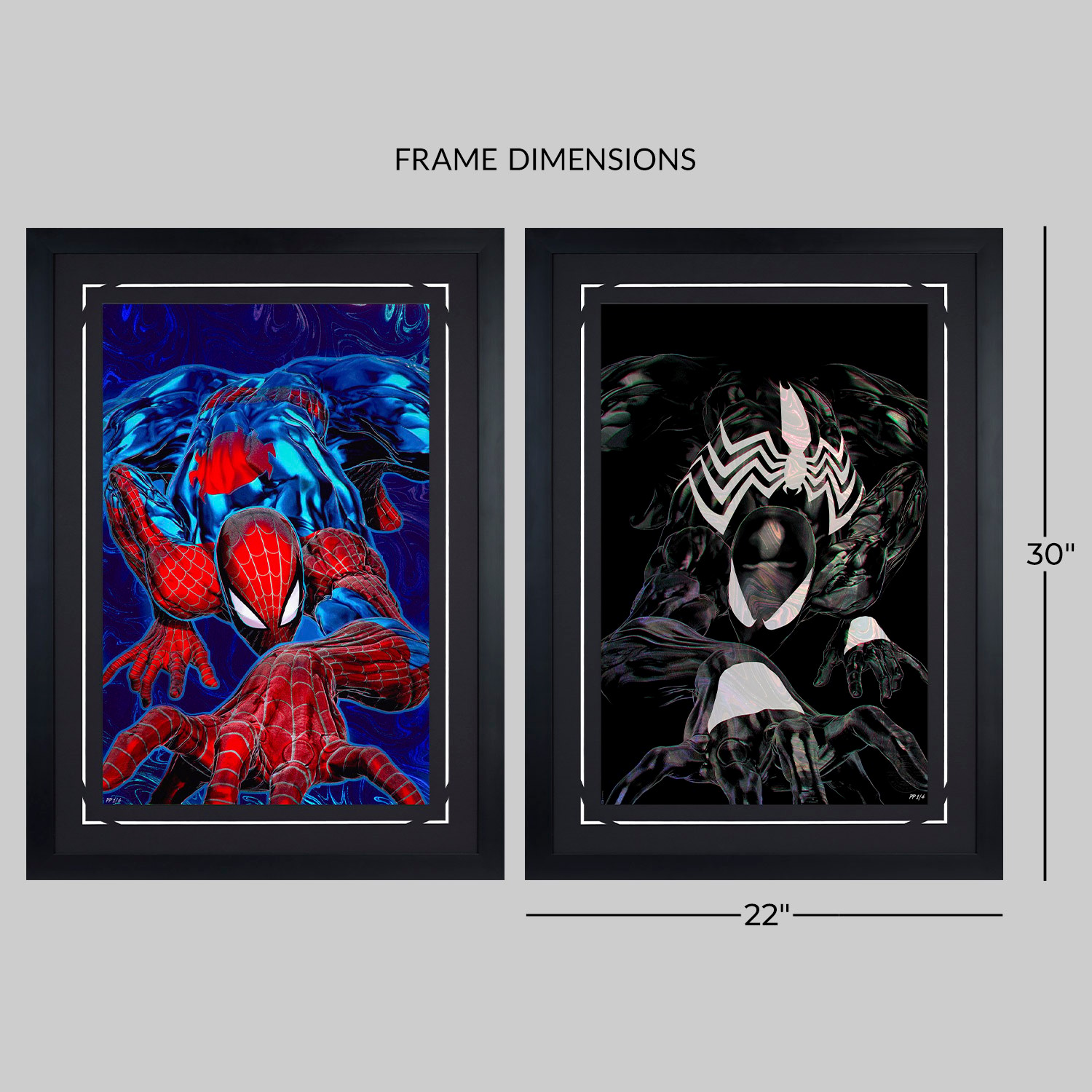 Marvel Spider-Man ’94 Fine Art Print Deluxe Set Art Print  Exclusive Edition View 2