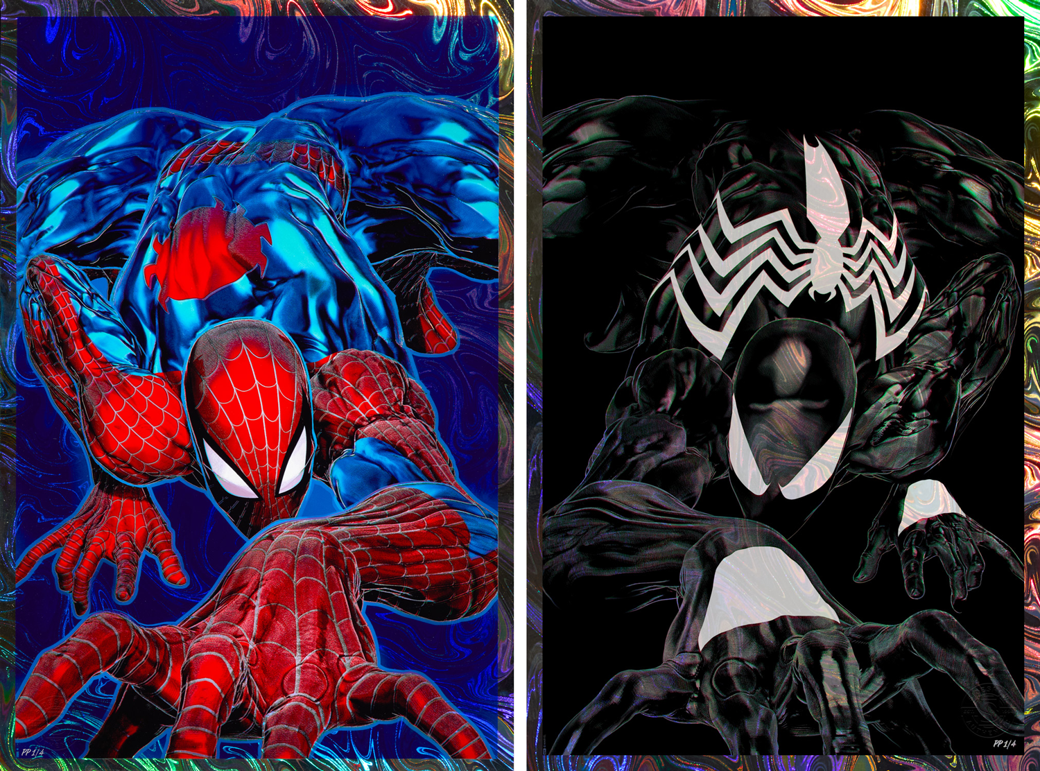 Marvel Spider-Man ’94 Fine Art Print Deluxe Set Art Print  Exclusive Edition View 9