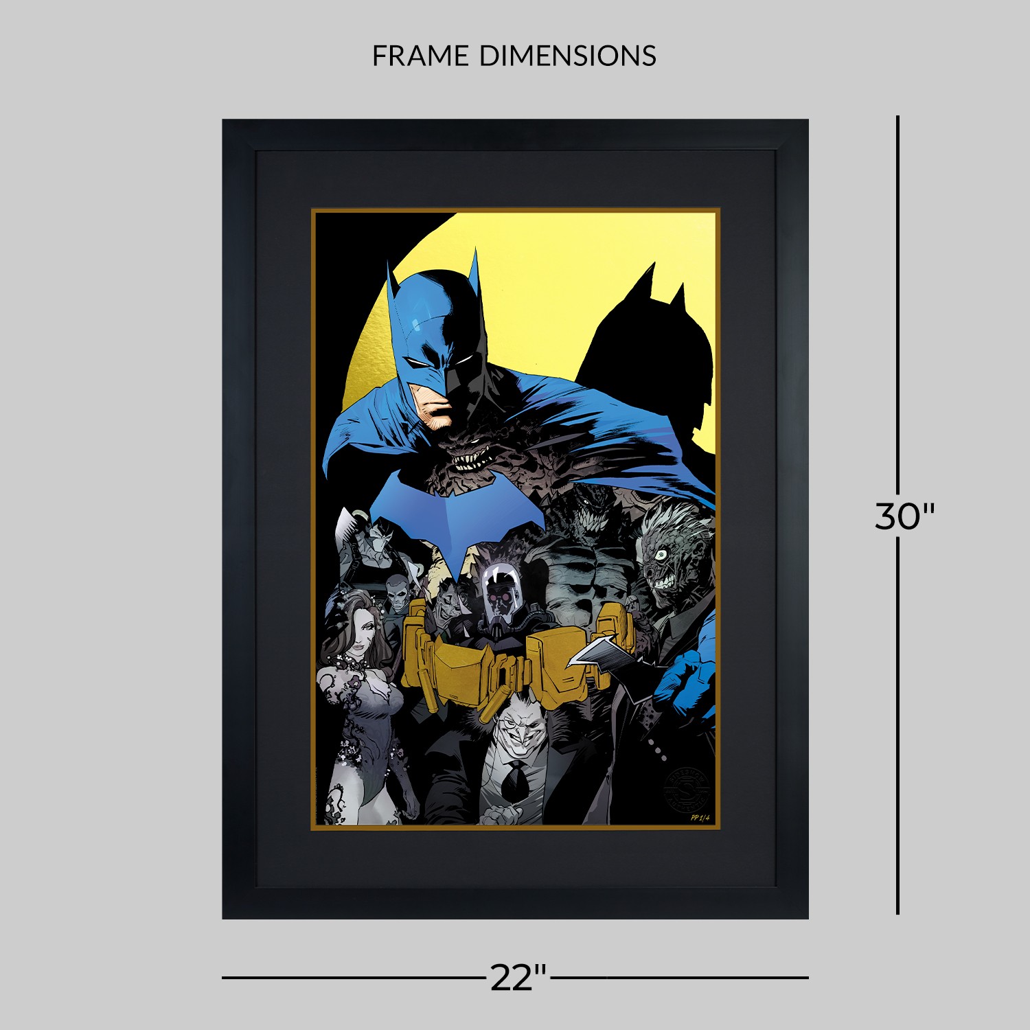 DC Comics Batman™ #1 (Gold Holofoil Variant) Art Print  Exclusive Edition View 2