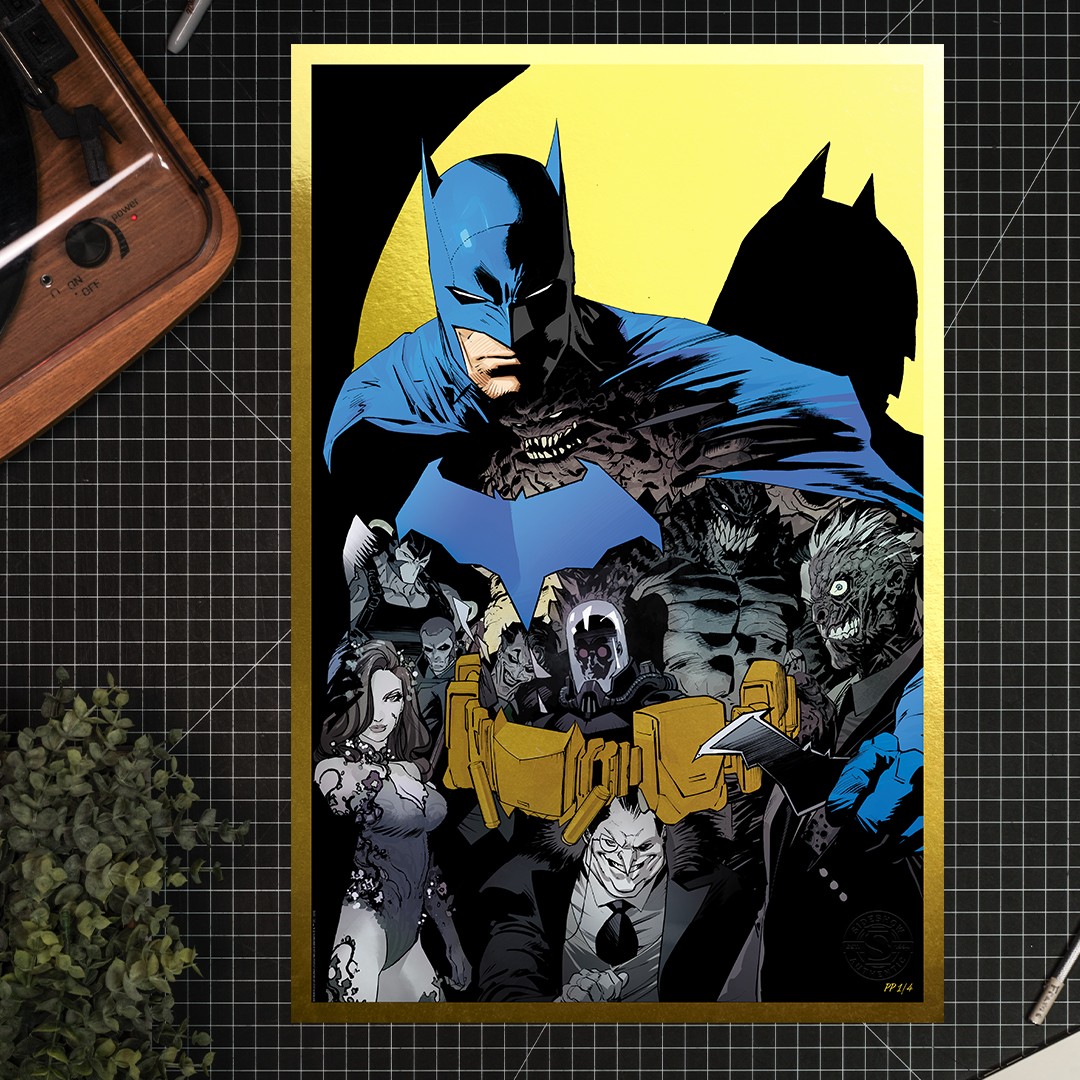 DC Comics Batman™ #1 (Gold Holofoil Variant) Art Print  Exclusive Edition View 3