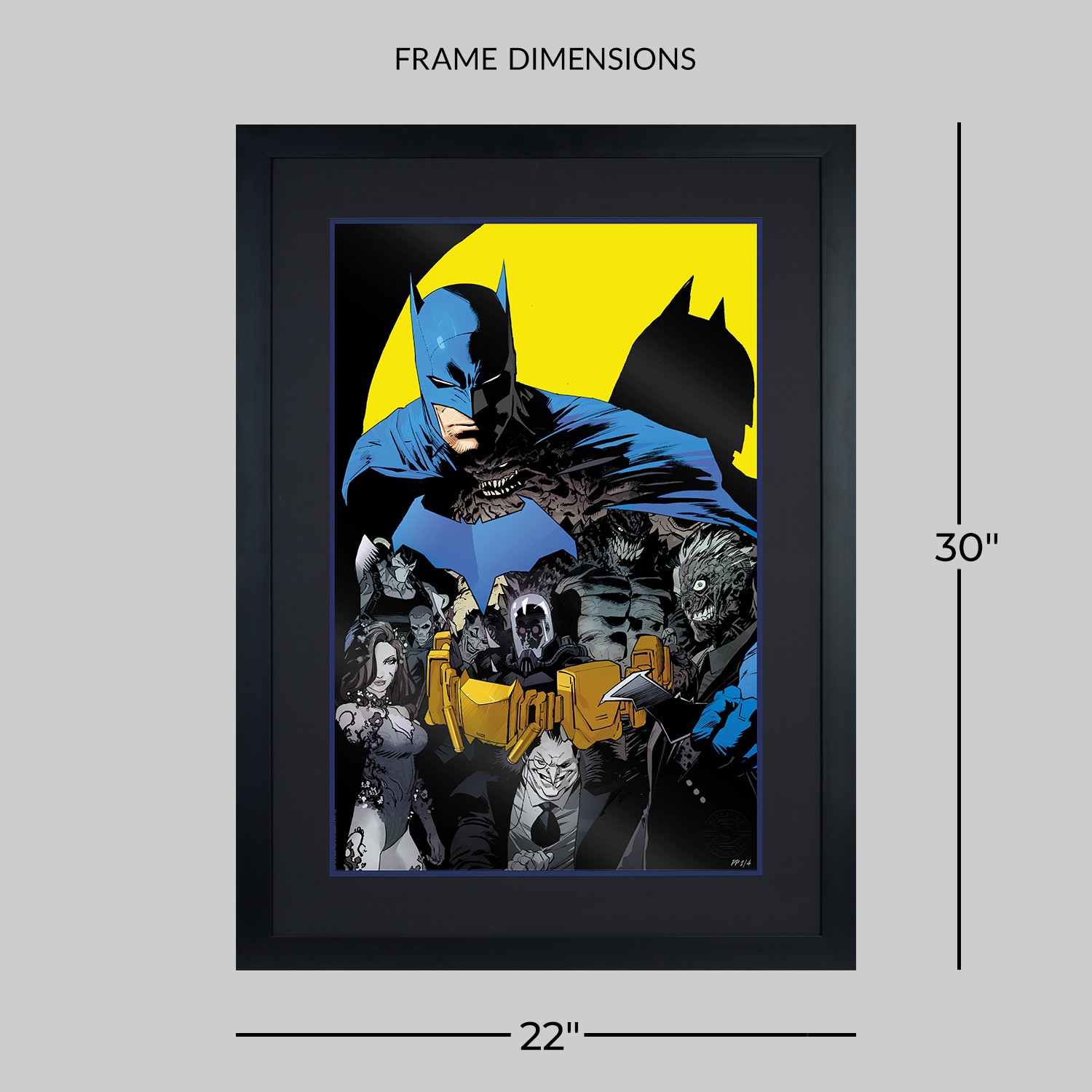 DC Comics Batman #1 (High-Gloss Black Edition) Art Print  Exclusive Edition View 2
