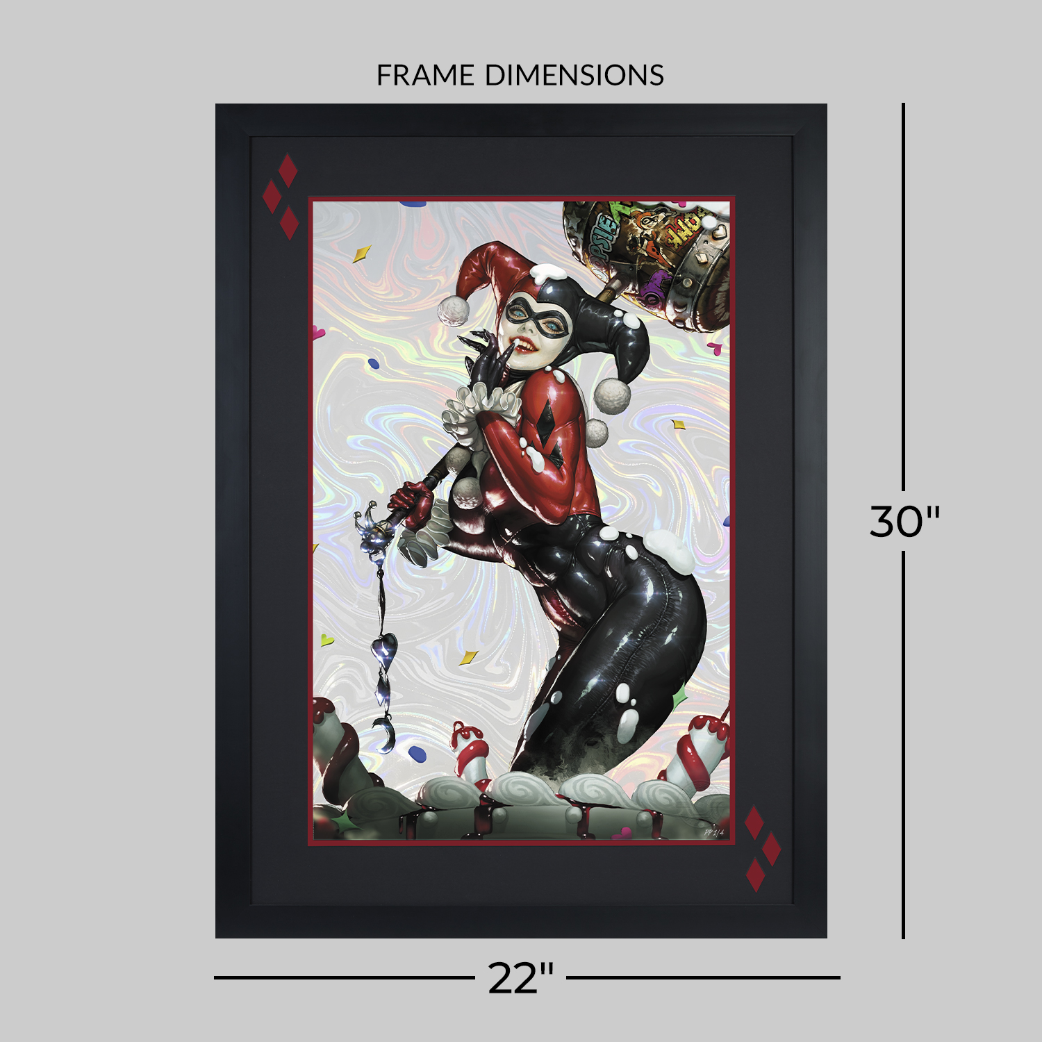 DC Comics Harley Quinn™ Art Print  Exclusive Edition View 2