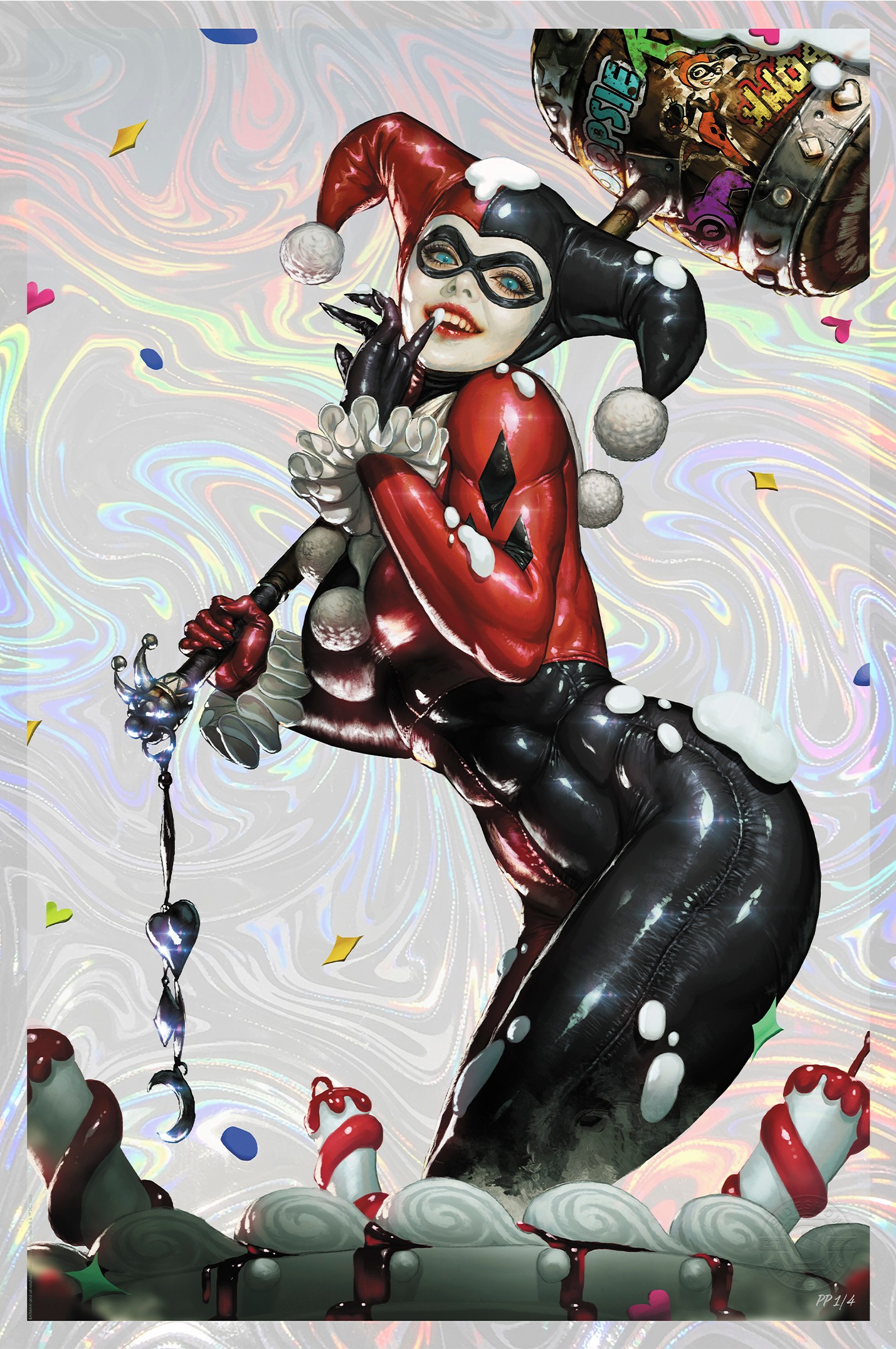 DC Comics Harley Quinn™ Art Print  Exclusive Edition View 5