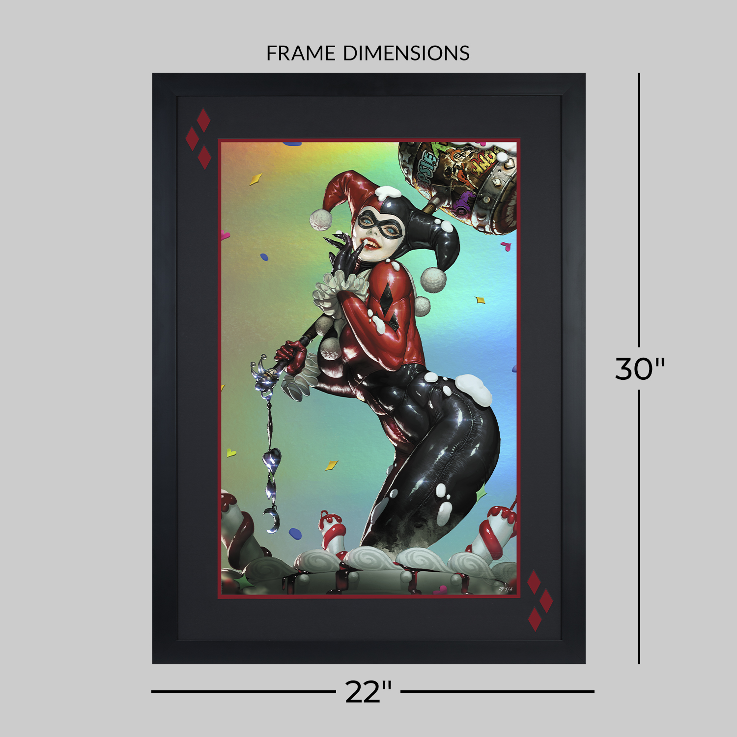 Harley Quinn™ Fine Art Print by KyuYong Eom | Sideshow Collectibles