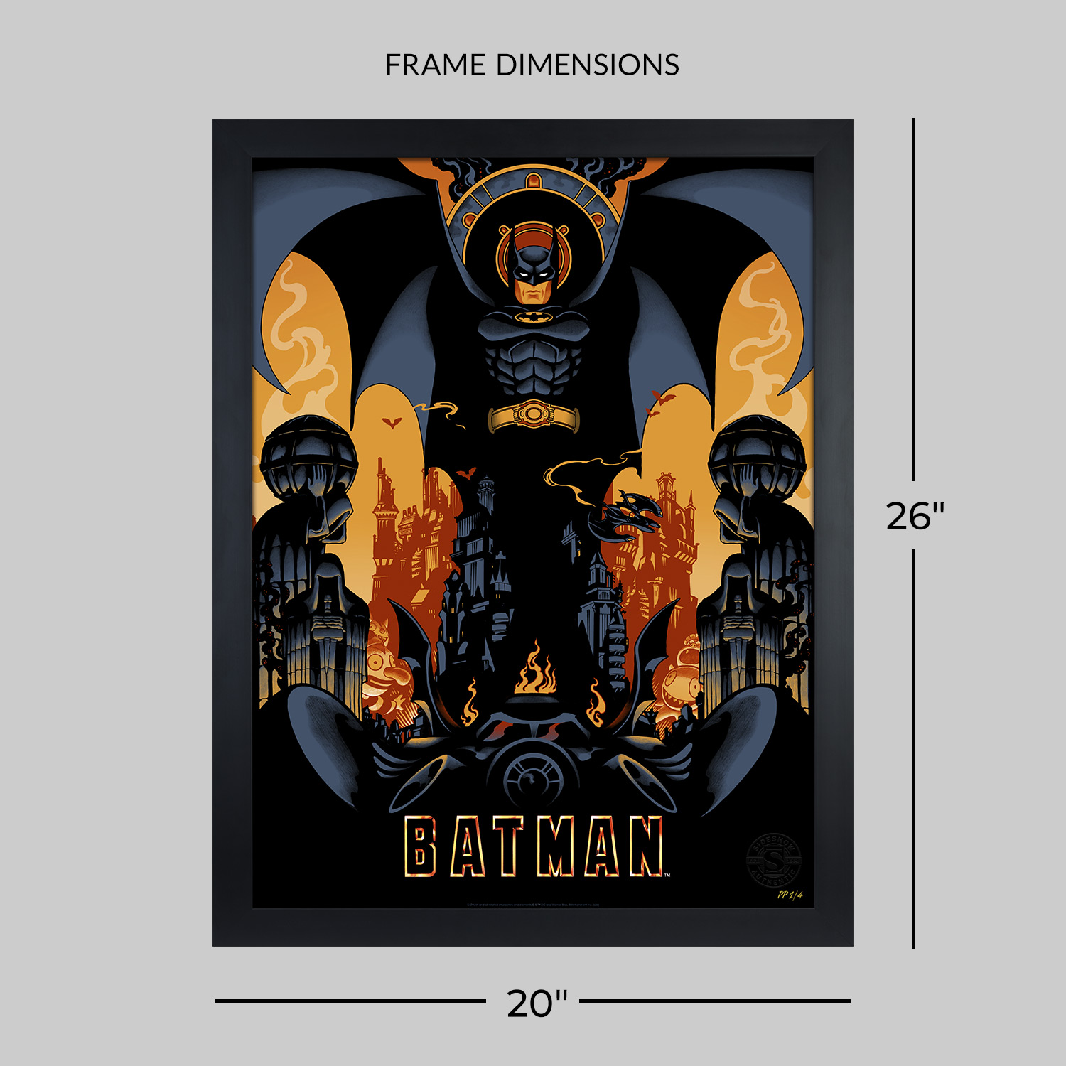 DC Comics Batman™ 1989 Art Print  Exclusive Edition View 2