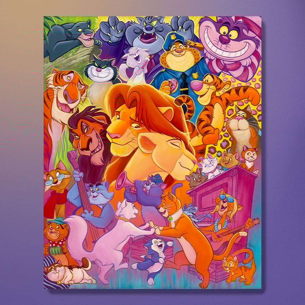 So Many Disney Cats Art Print by Disney Fine Art | Sideshow