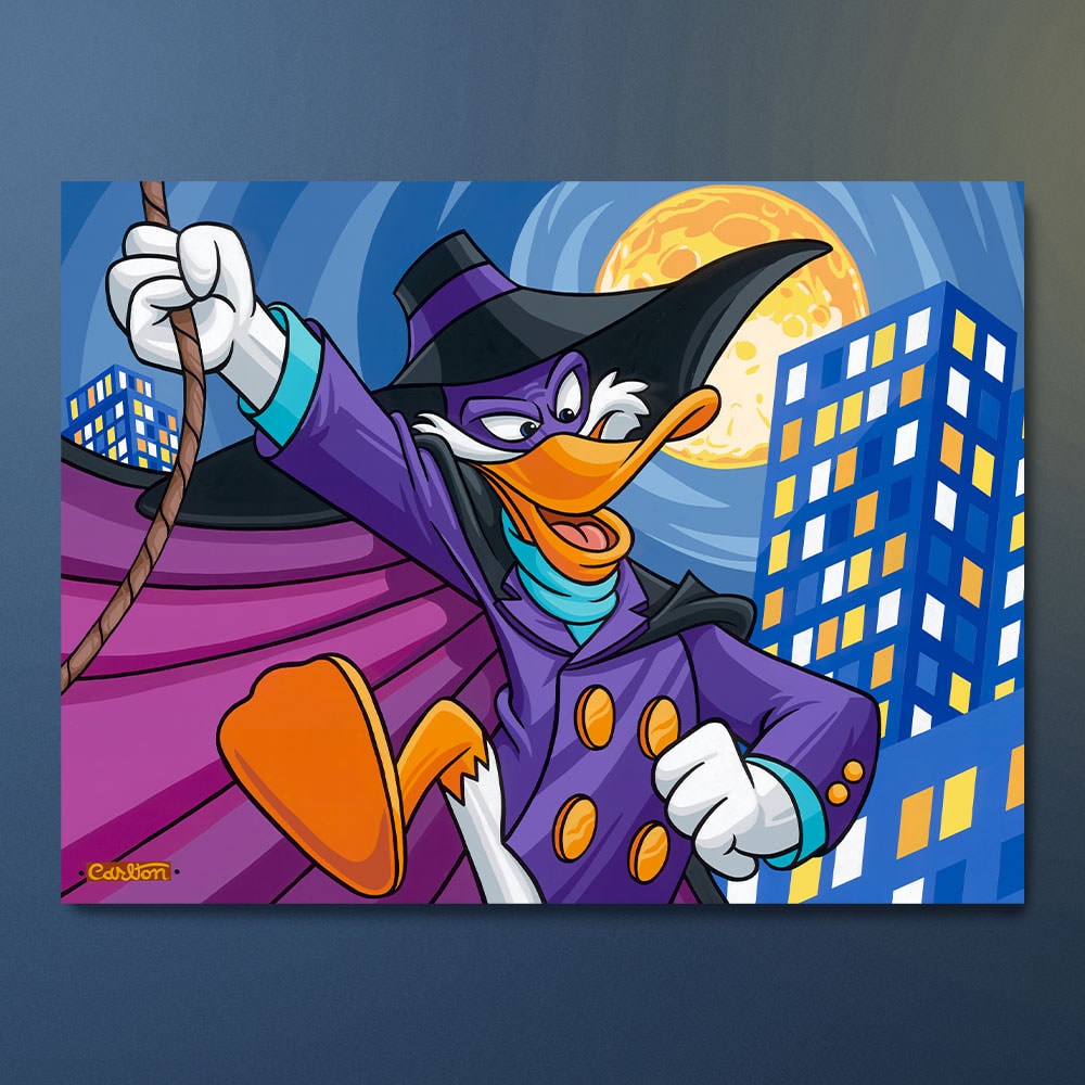 Disney Darkwing on the Case Art Print  View 1
