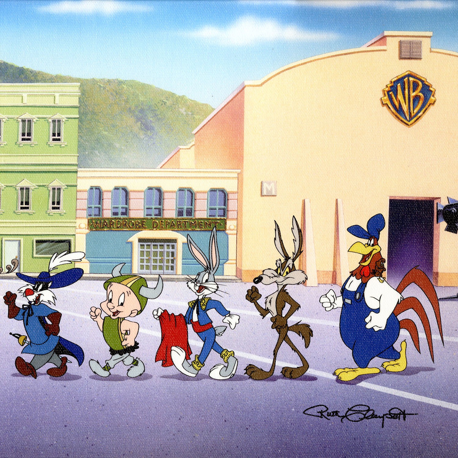 Looney Tunes Looney Tunes on Parade Art Print  View 5