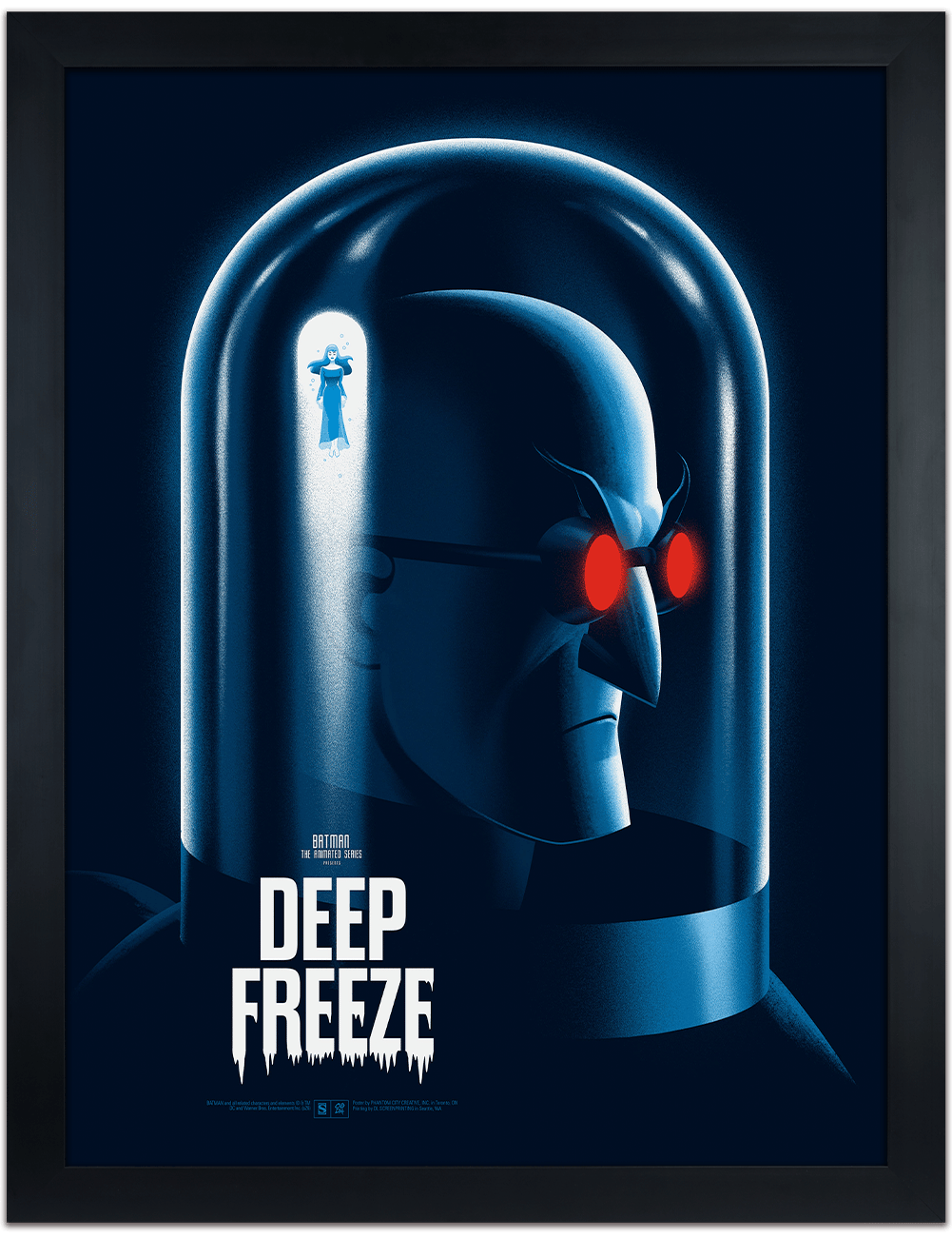 DC Comics Batman The Animated Series: Deep Freeze Art Print  Exclusive Edition View 6