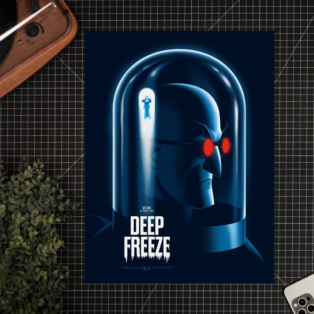 DC Comics Batman The Animated Series: Deep Freeze Art Print  Exclusive Edition View 1