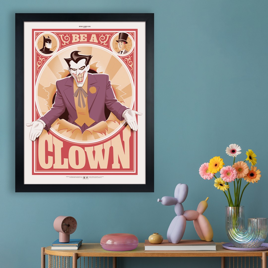 DC Comics Batman™ The Animated Series: Be A Clown Art Print  Exclusive Edition View 1