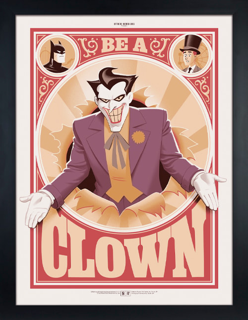 DC Comics Batman™ The Animated Series: Be A Clown Art Print  Exclusive Edition View 5