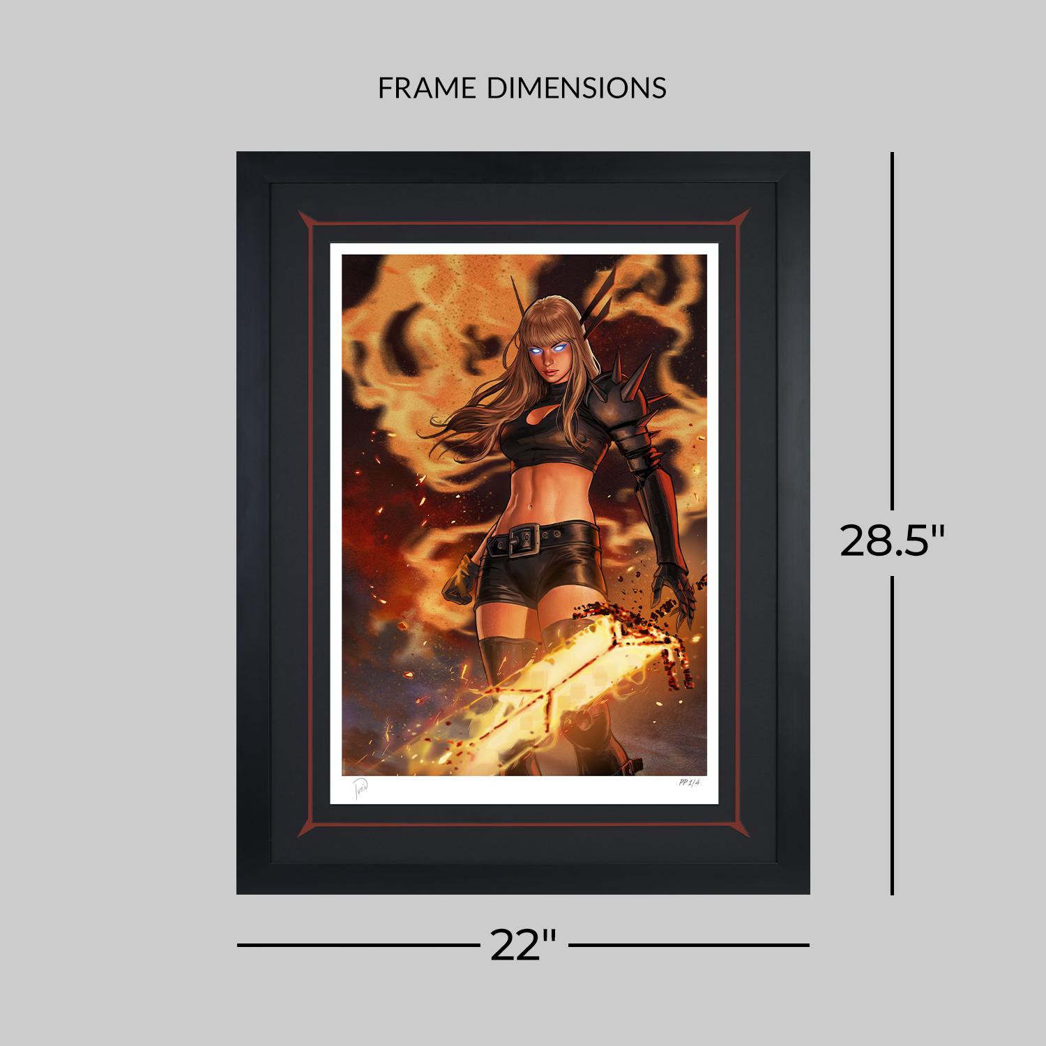 Marvel Magik Art Print  Exclusive Edition View 2