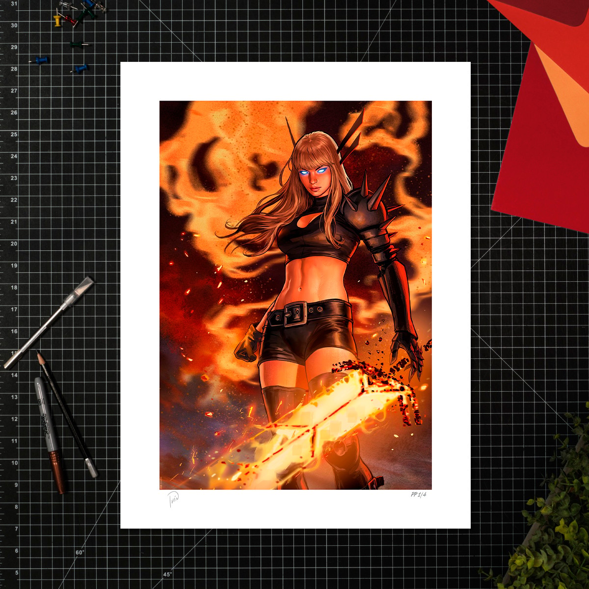 Marvel Magik Art Print  Exclusive Edition View 1