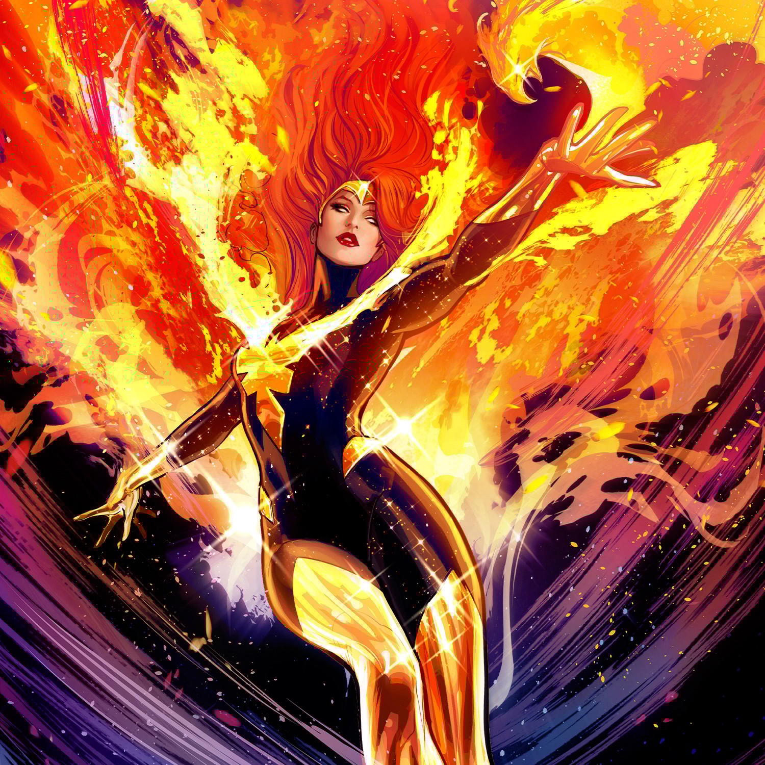 Phoenix Fine Art Print by Lucas Werneck | Sideshow Collectibles