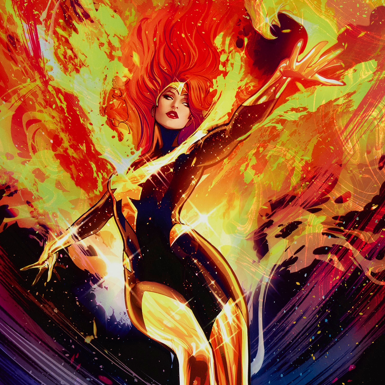 Marvel Phoenix Art Print  Exclusive Edition View 4