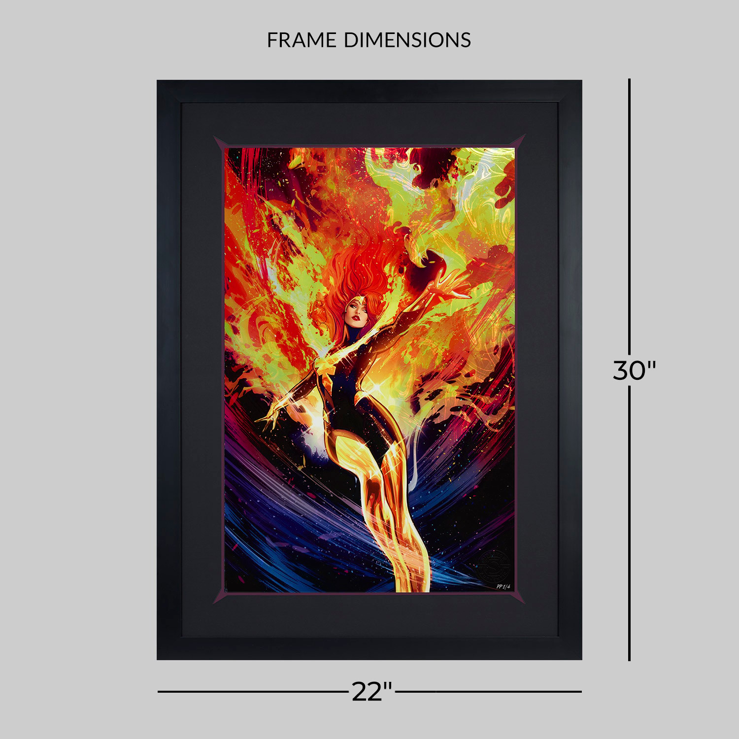 Marvel Phoenix Art Print  Exclusive Edition View 2