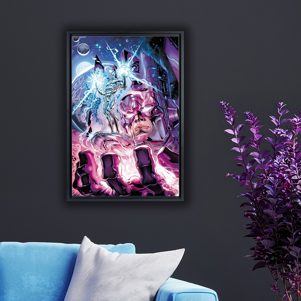 Marvel Death of the Silver Surfer Art Print  Exclusive Edition View 1