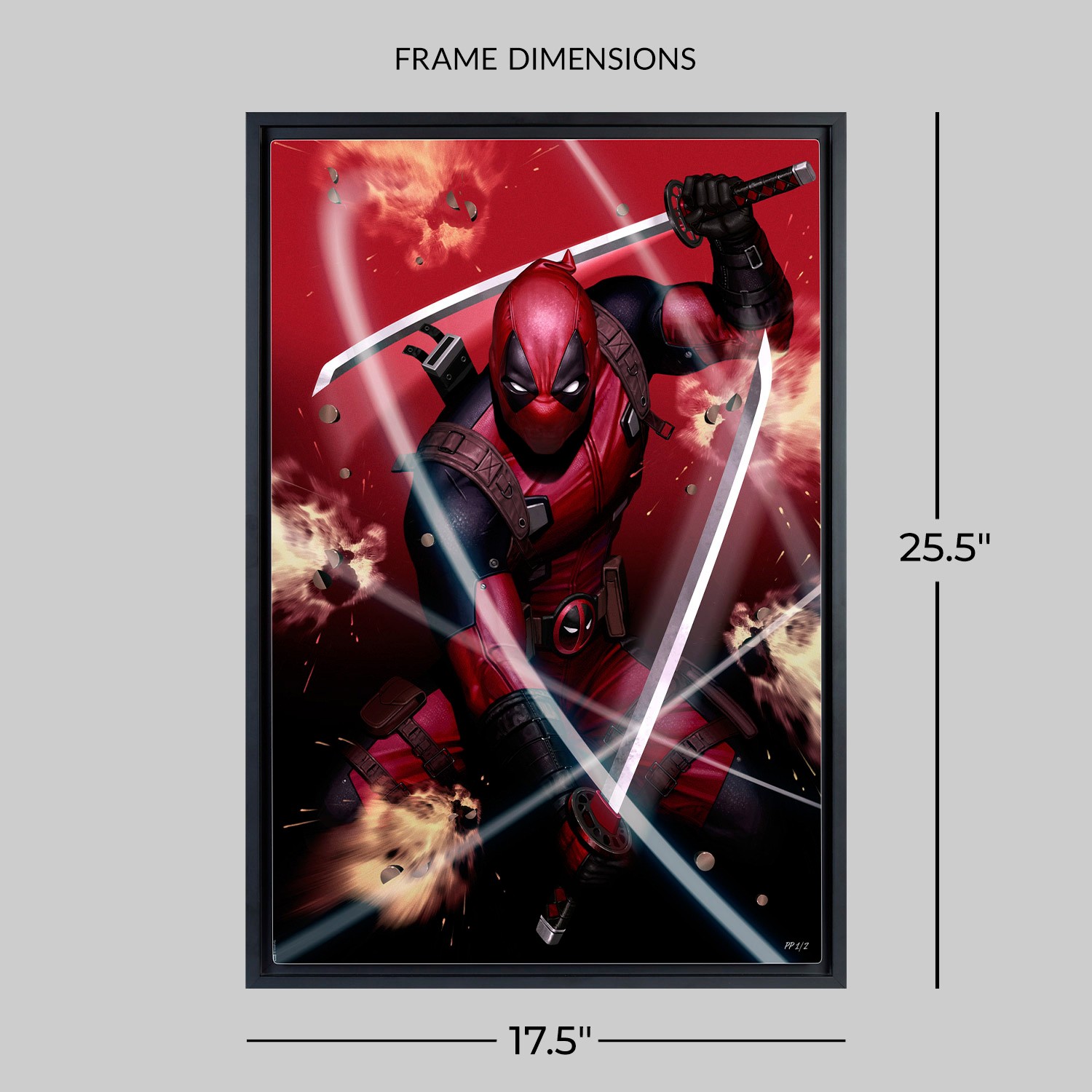 Marvel Deadpool #1 Art Print  Exclusive Edition View 2