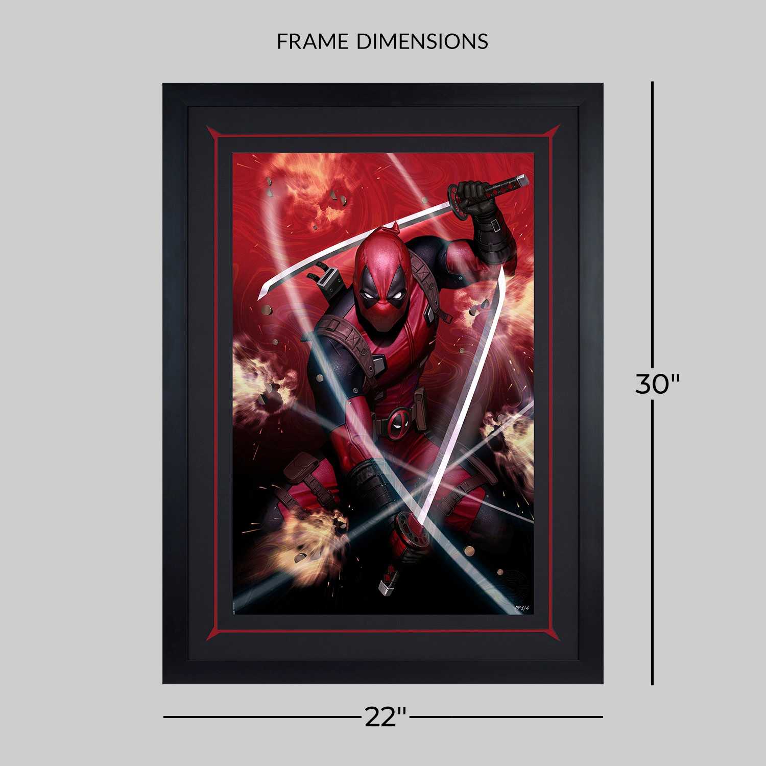 Marvel Deadpool #1 Art Print  Exclusive Edition View 2
